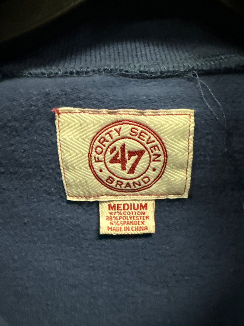 MILW BREWERS 1/4 ZIP PULLOVER (org$110)