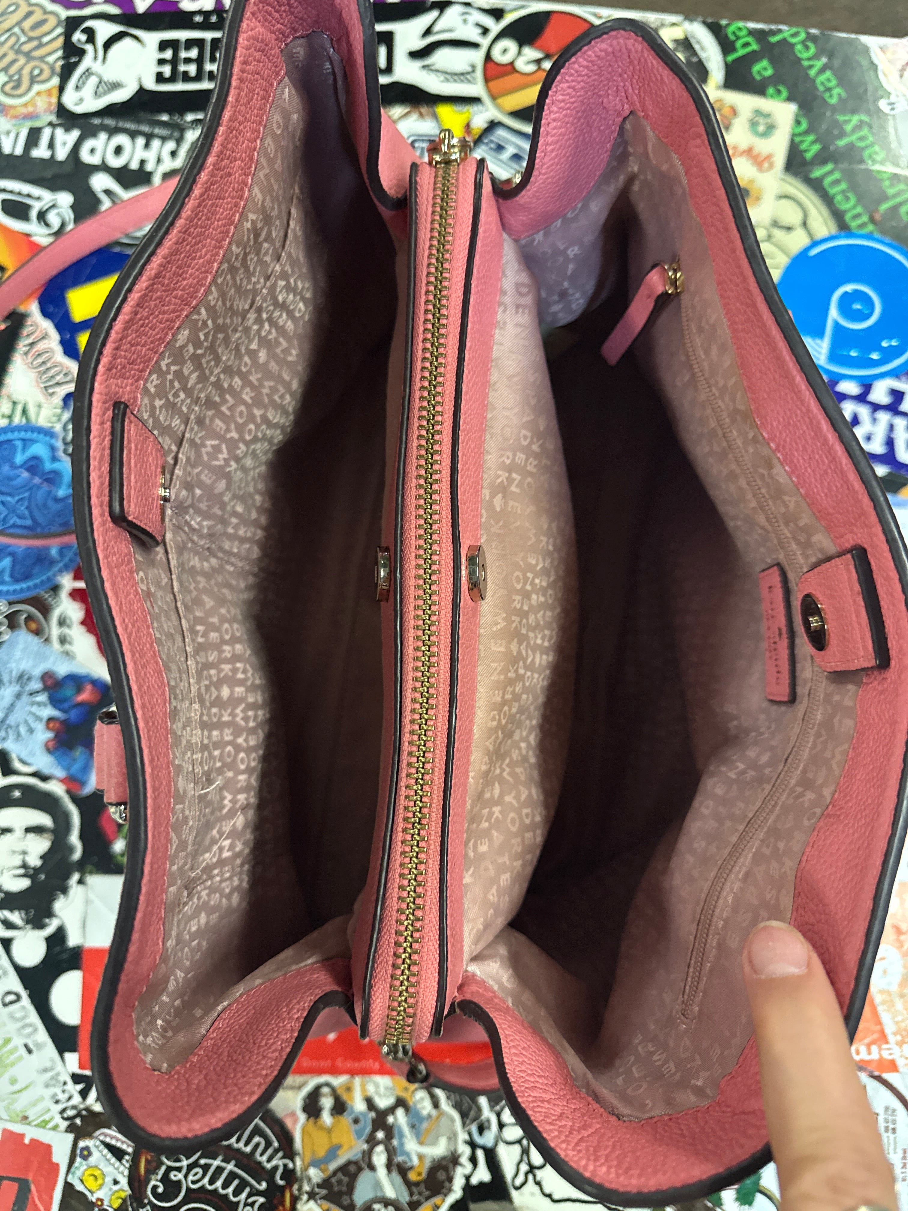 KATE SPADE LEATHER SATCHEL (org$379)