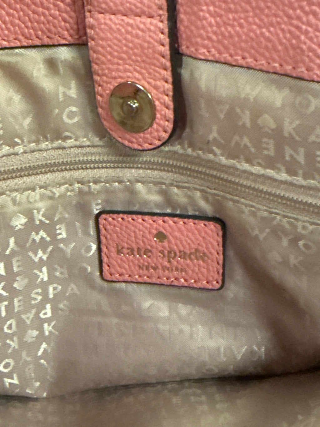 KATE SPADE LEATHER SATCHEL (org$379)