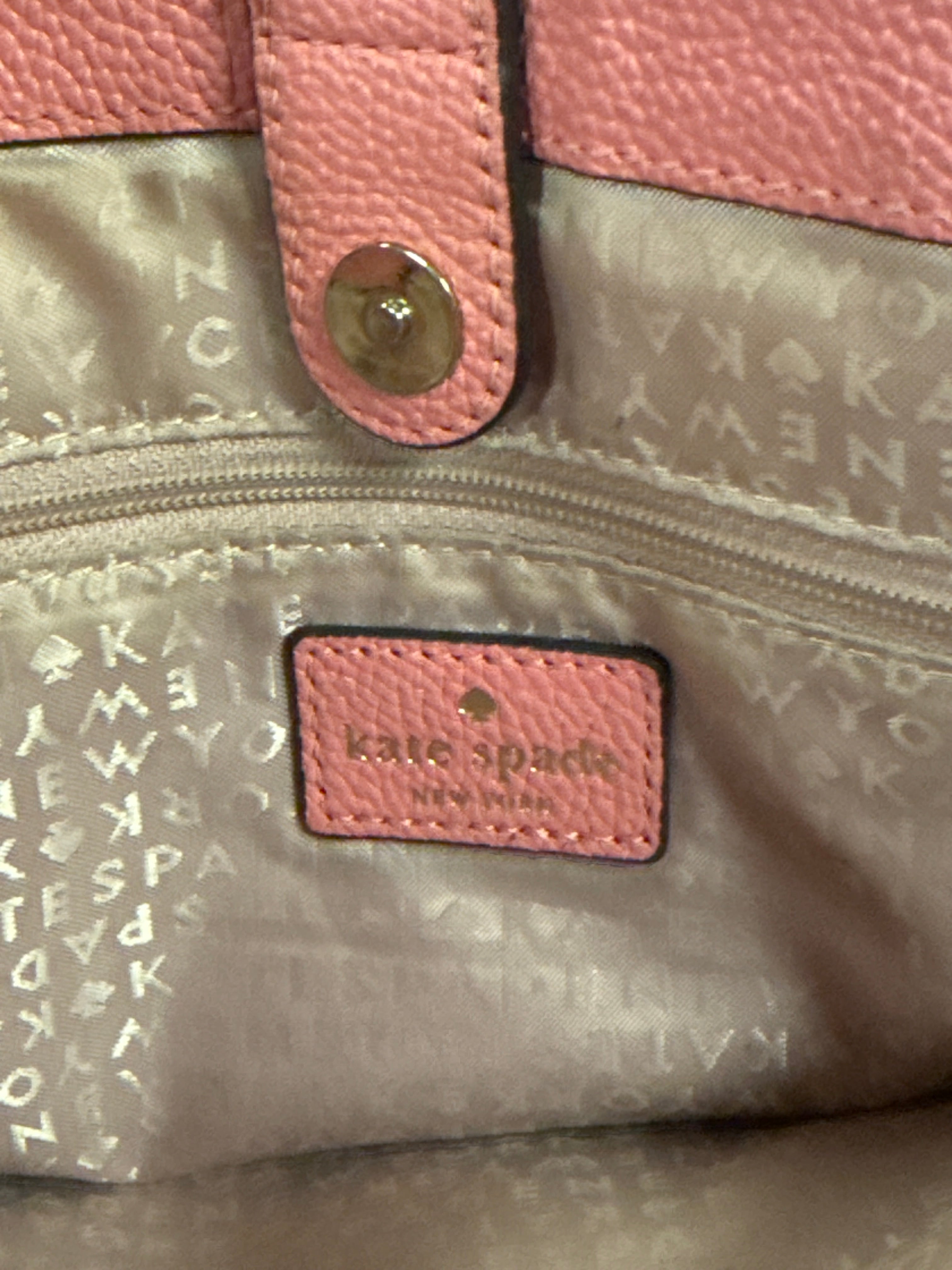 KATE SPADE LEATHER SATCHEL (org$379)