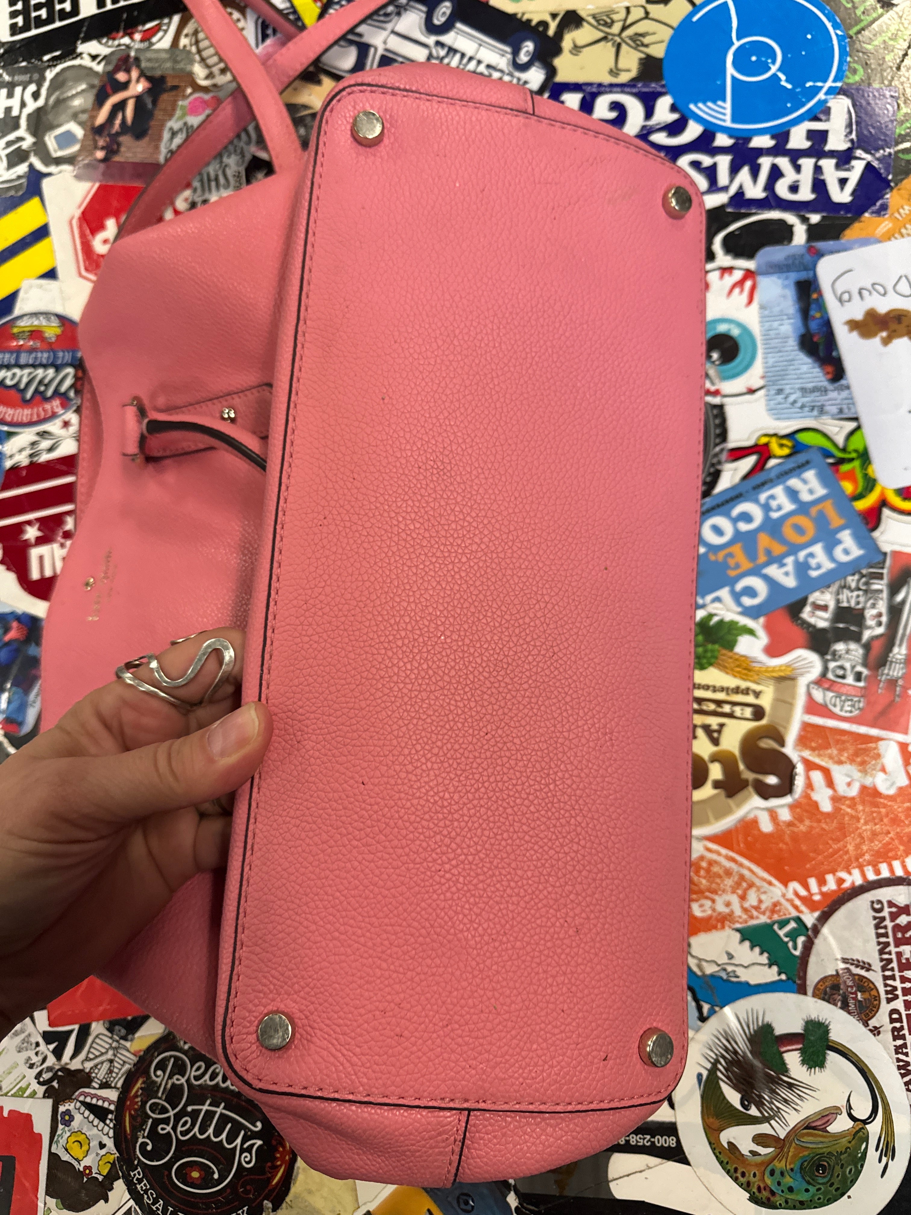 KATE SPADE LEATHER SATCHEL (org$379)