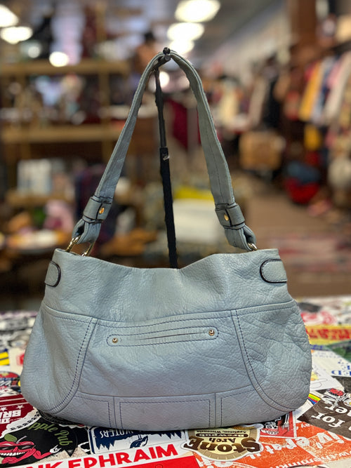 B MAKOWSKY POWDER BLUE HOBO