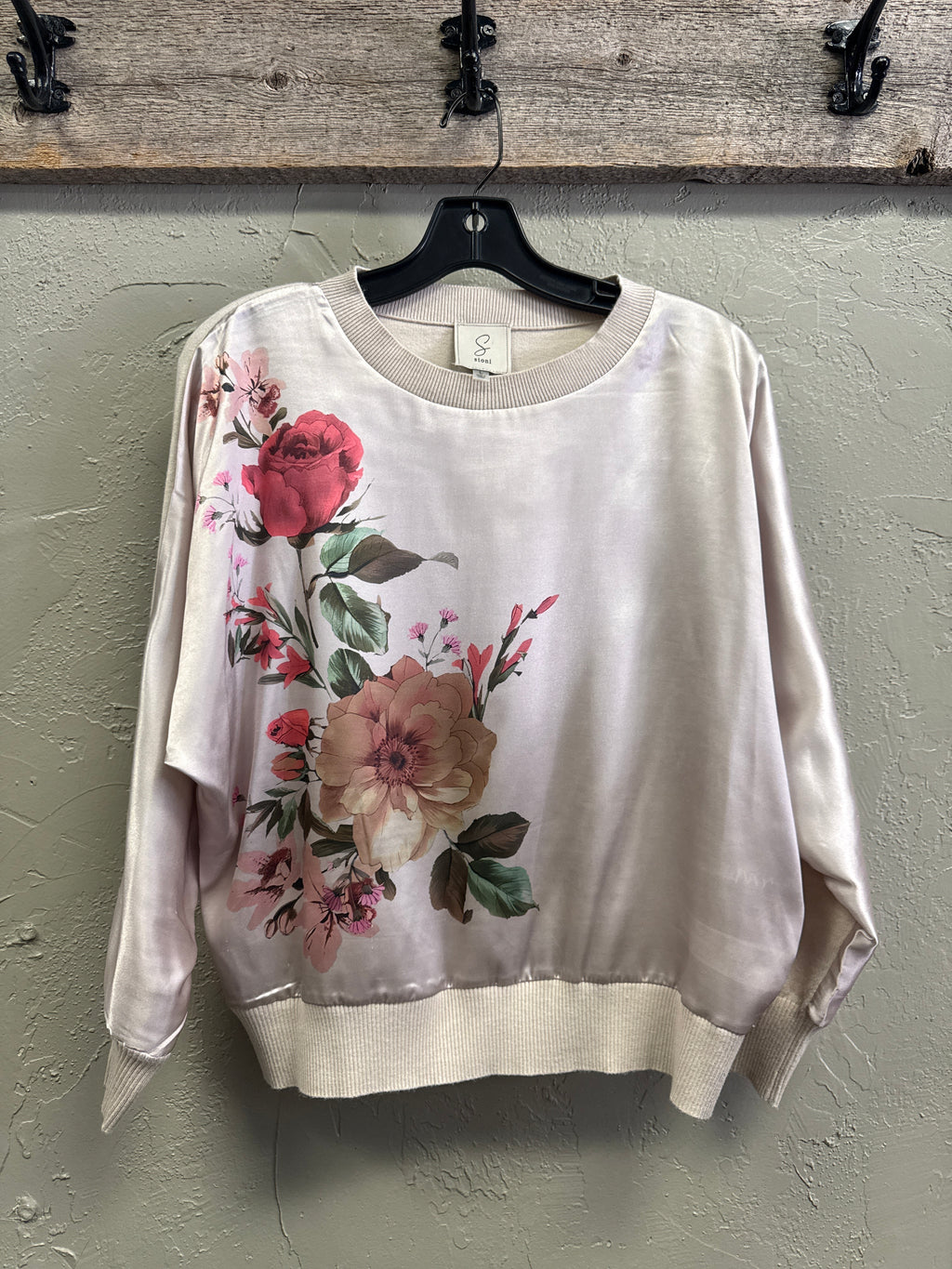 SIONI FLORAL PRINT TOP (org$138)