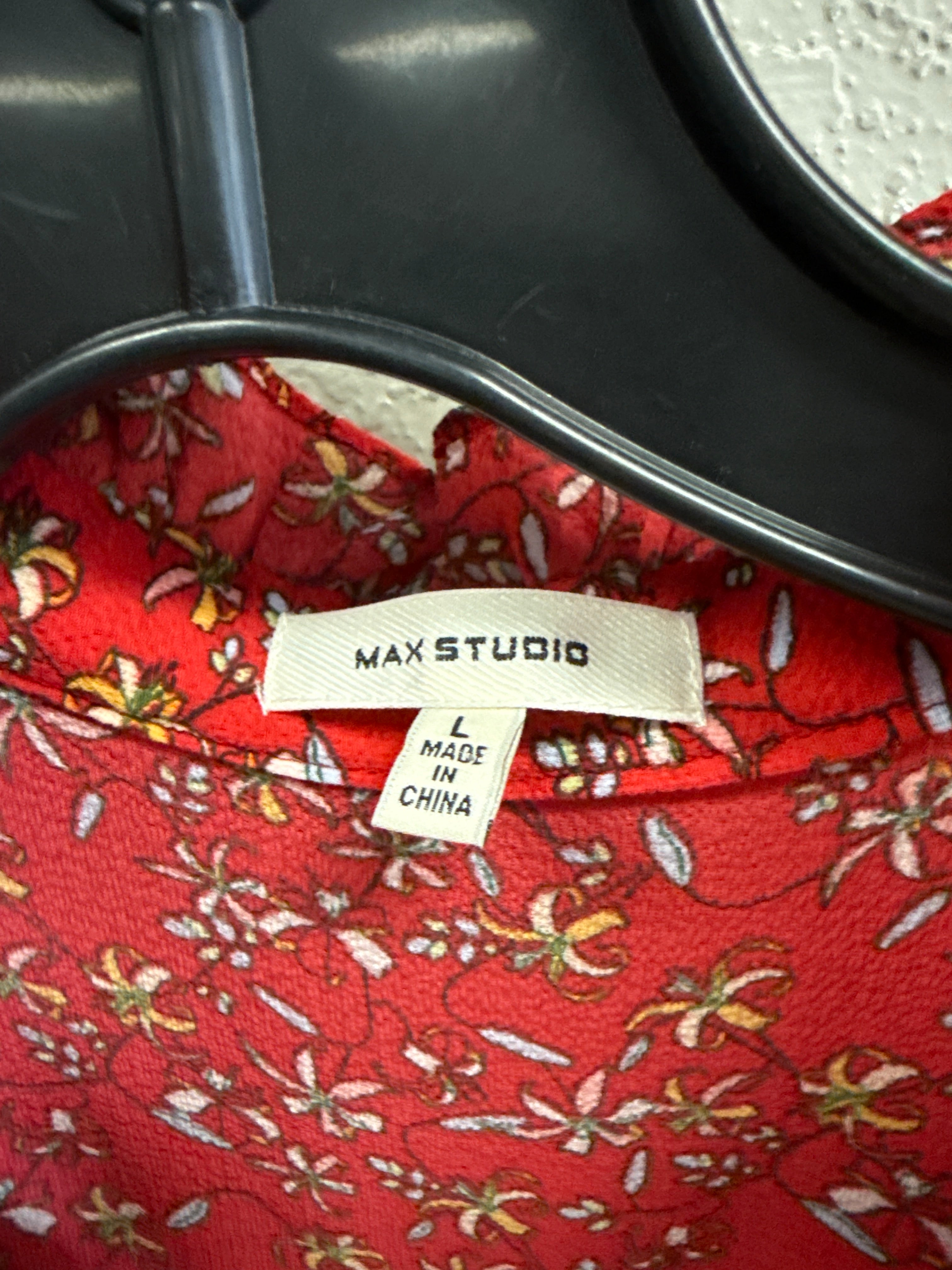 MAX STUDIO FLORAL TIERED DRESS (org$148)