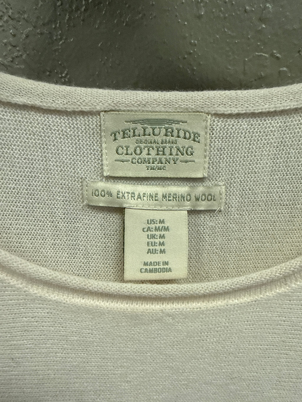 TELLURIDE MERINO WOOL SWEATER