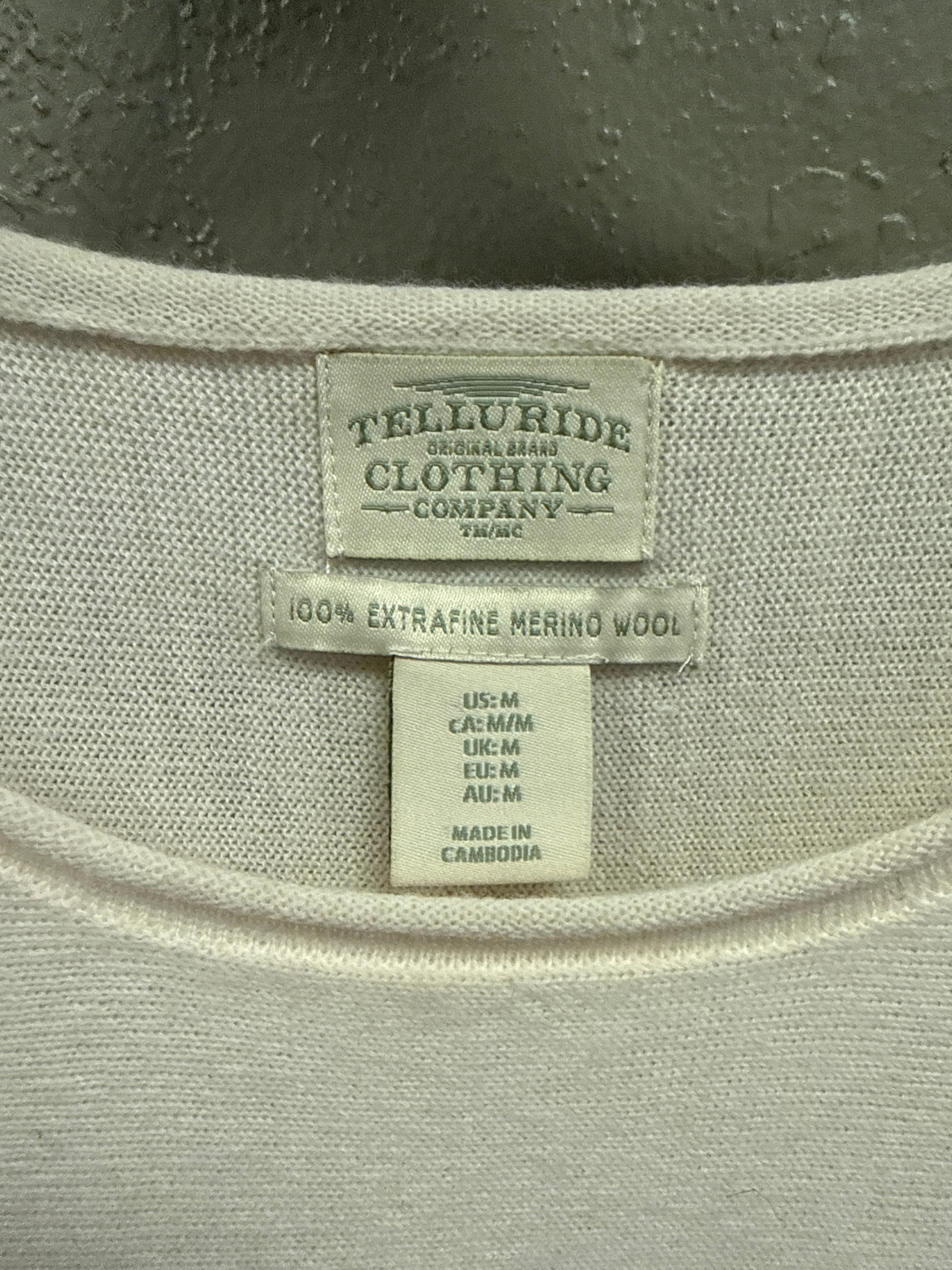 TELLURIDE MERINO WOOL SWEATER