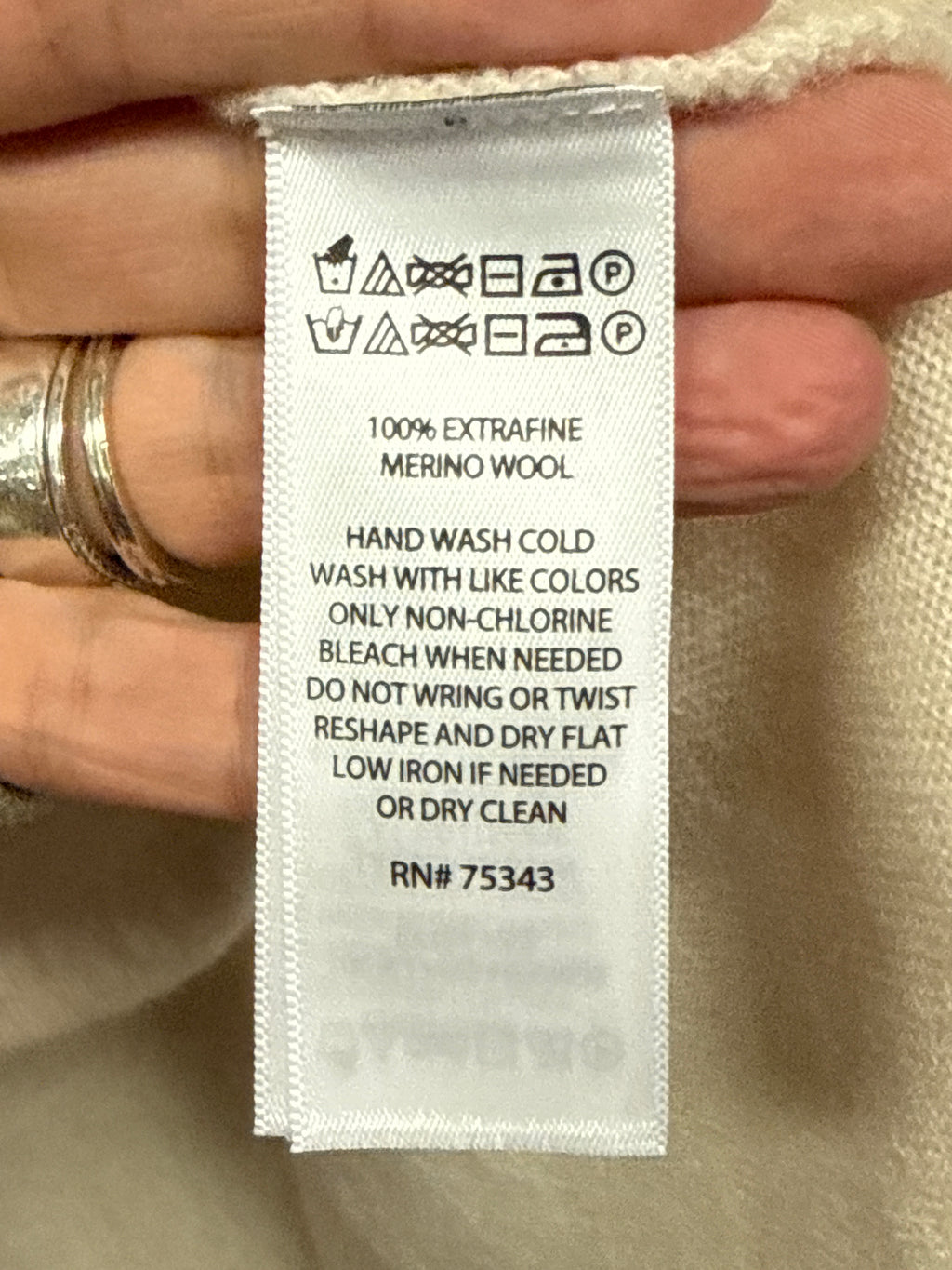 TELLURIDE MERINO WOOL SWEATER