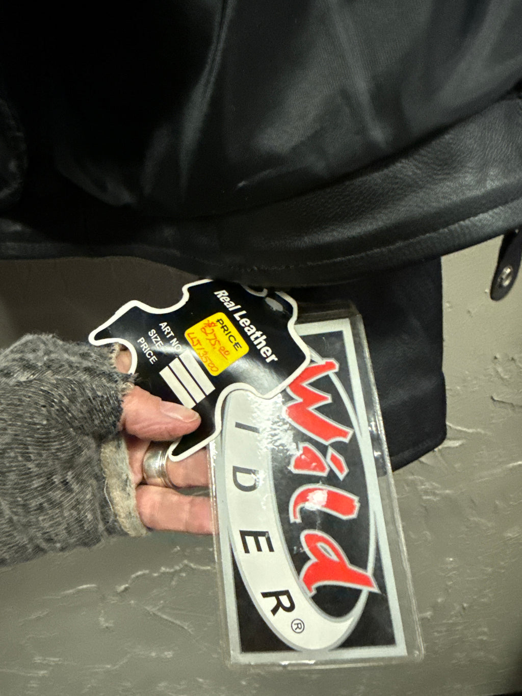 NWT WILD RIDERS DBL RIDER JACKET