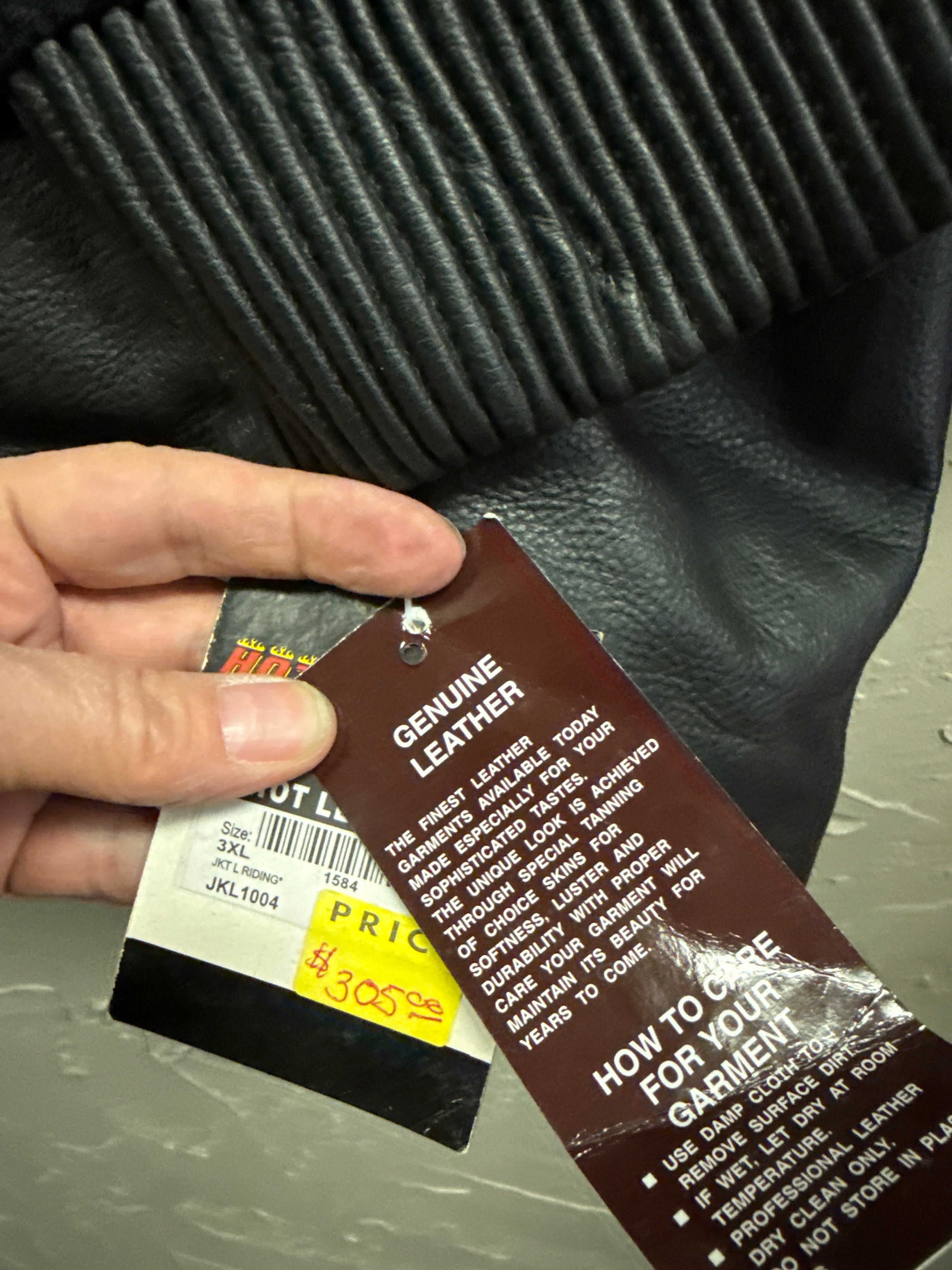 NWT HOT LEATHERS BELTED JACKET