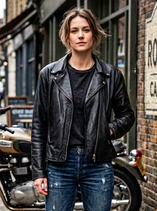 NWOT WOMENS UNIK MOTO JACKET