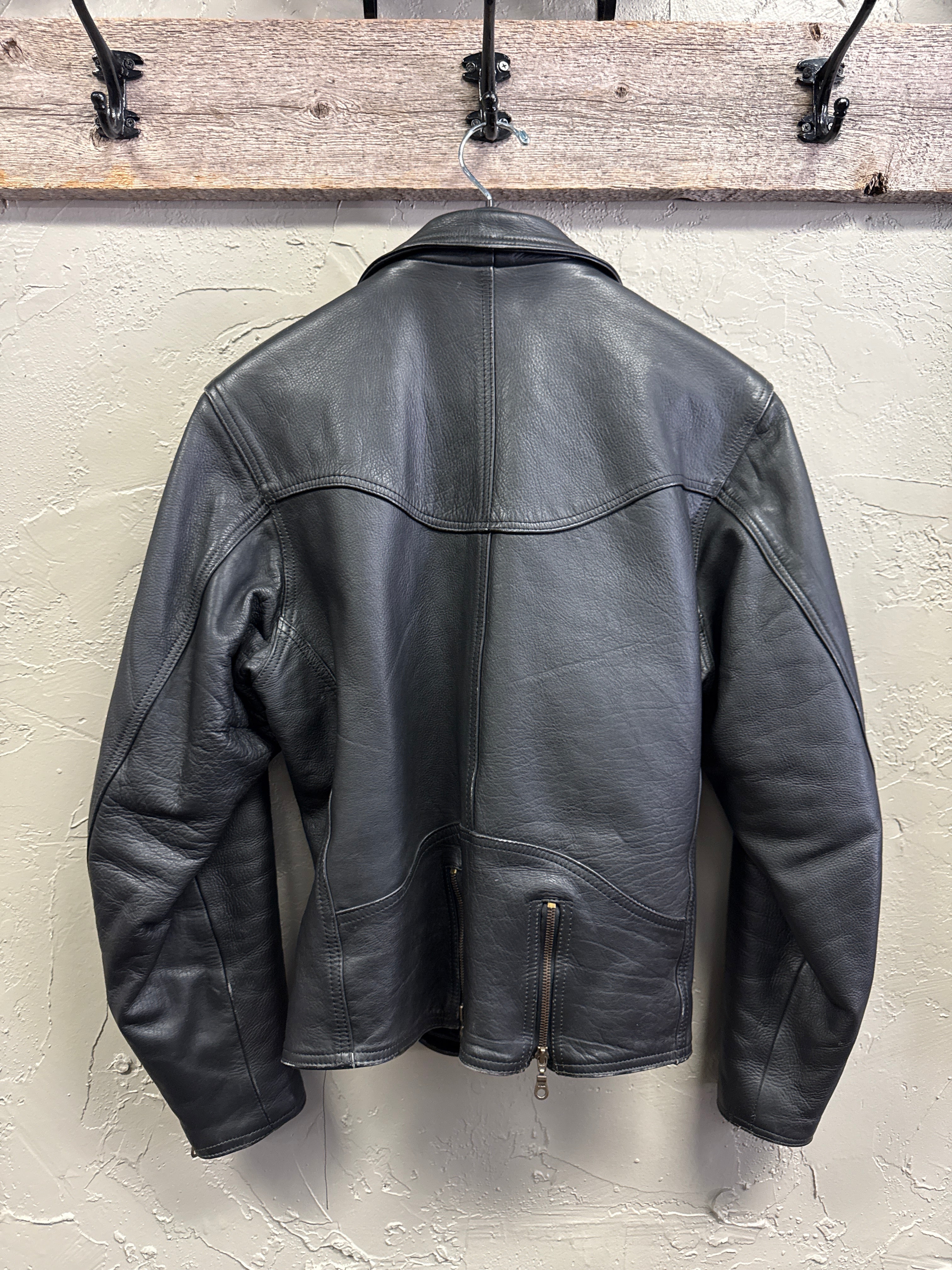 VTG NEW WORLD LADIES BIKER JACKET