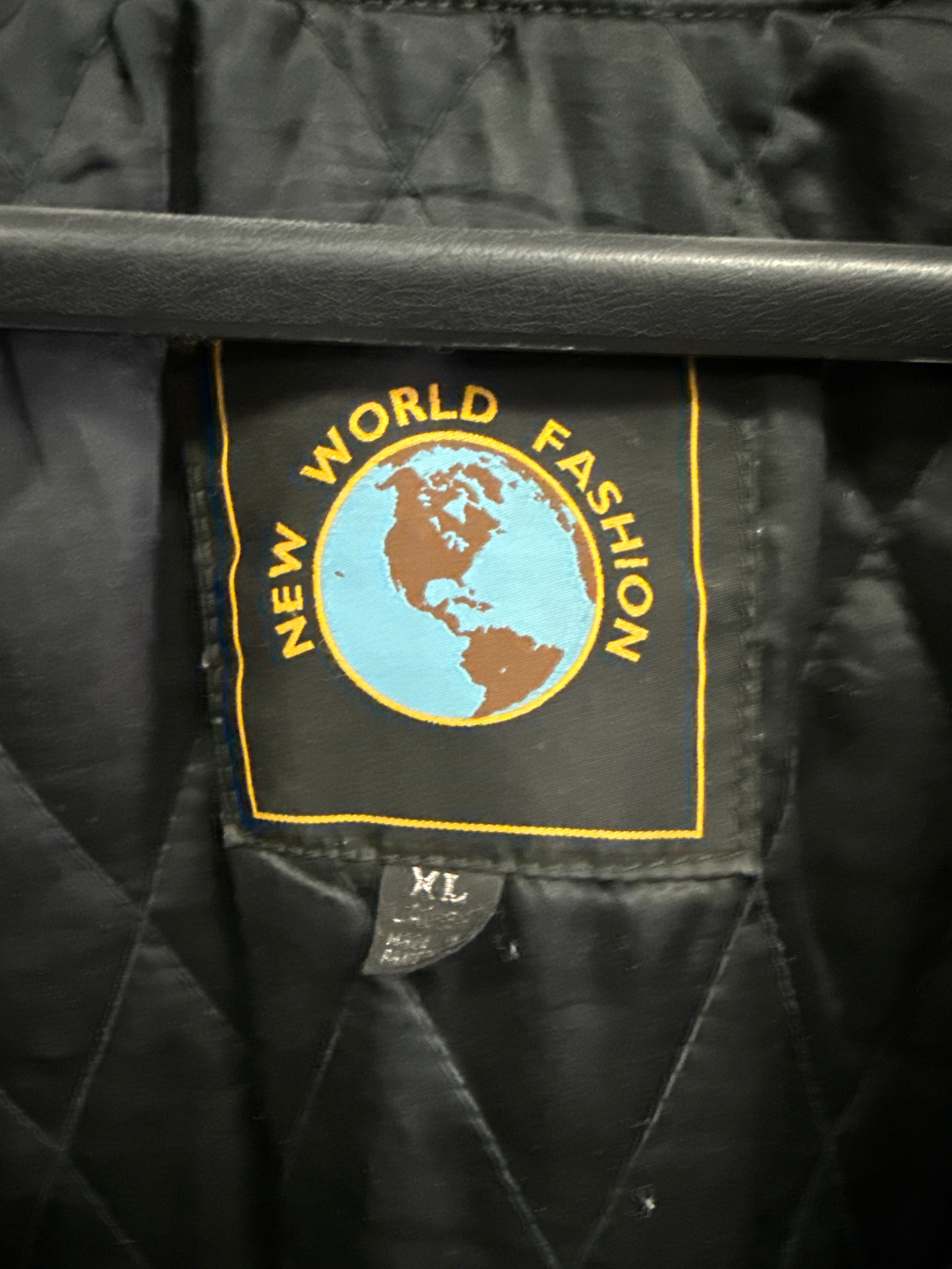 VTG NEW WORLD LADIES BIKER JACKET