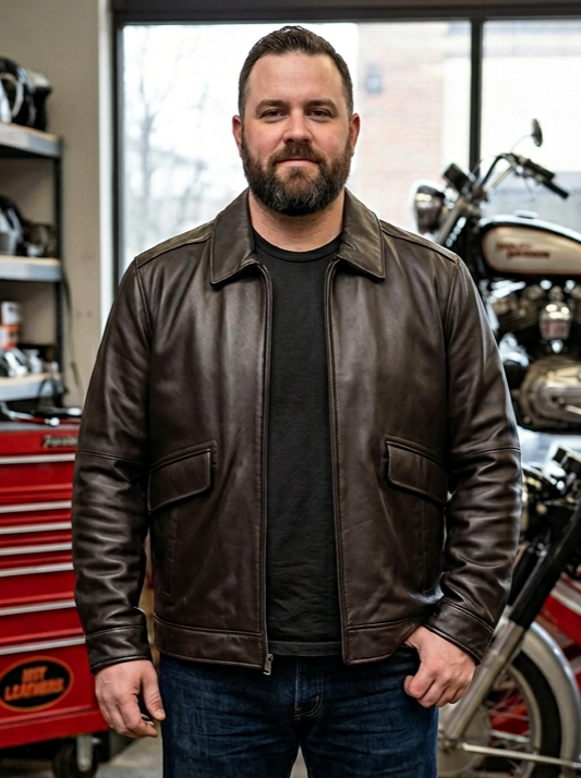 NWT EXCELLED LEATHER JACKET