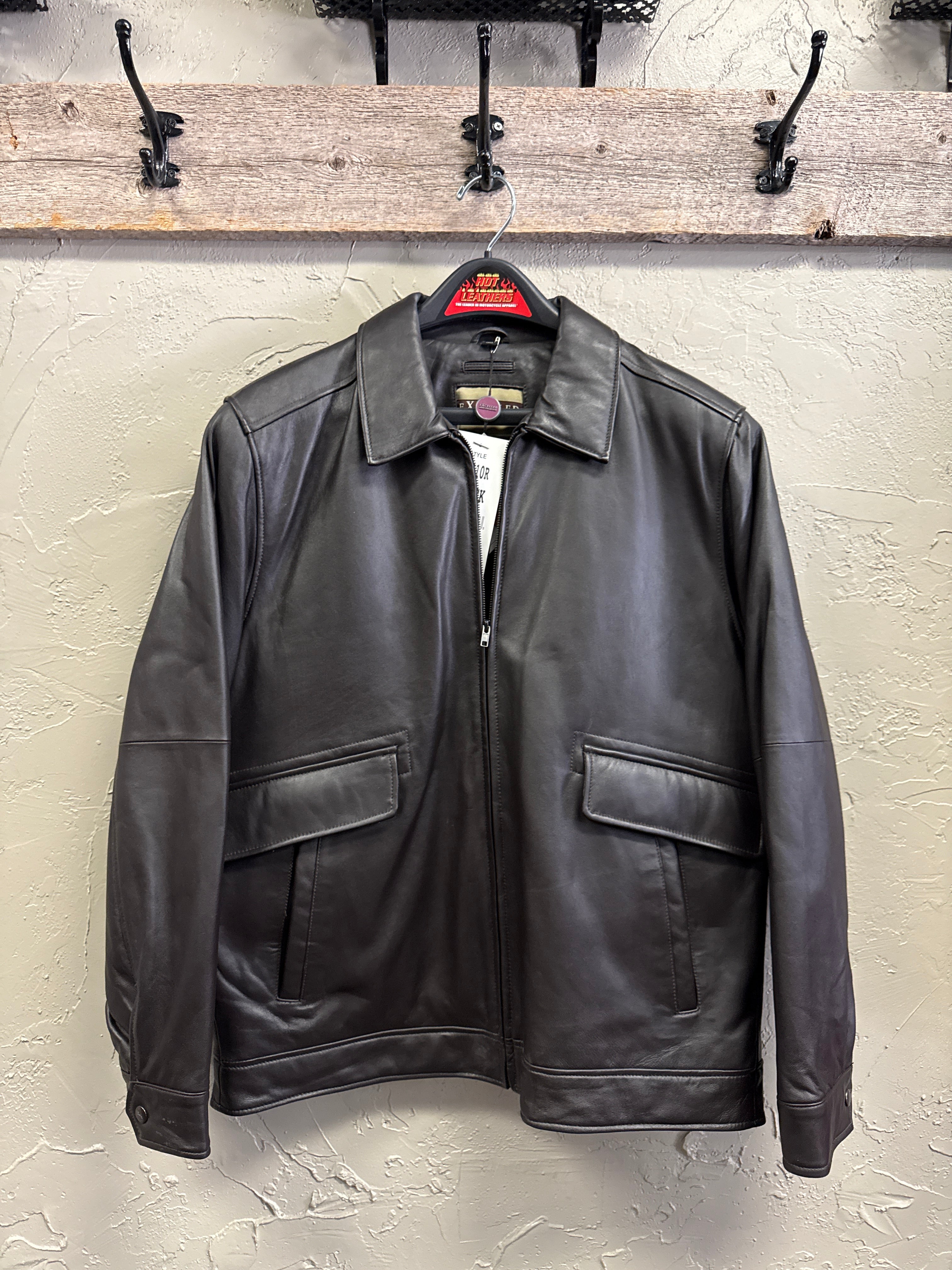 NWT EXCELLED LEATHER JACKET