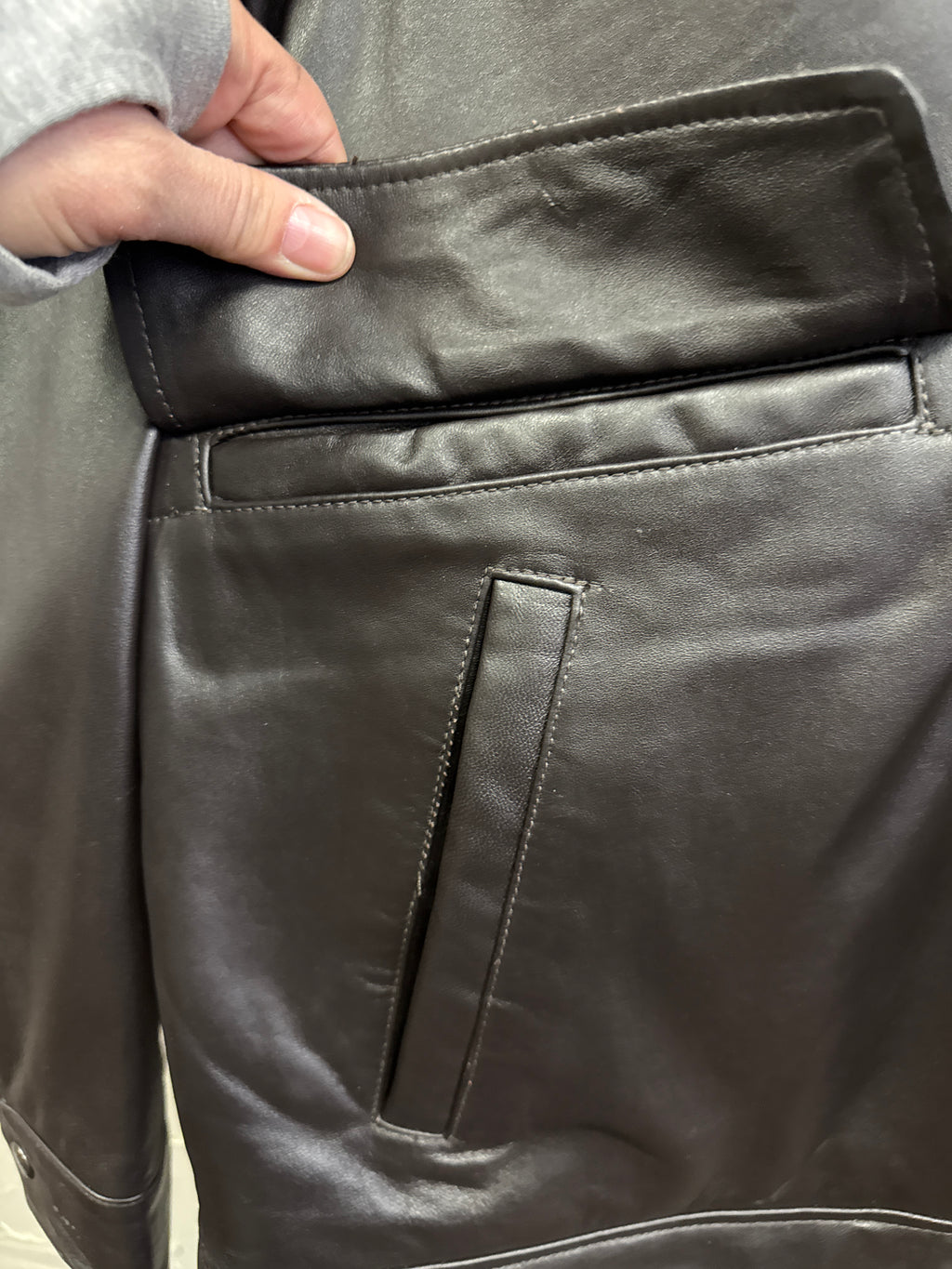 NWT EXCELLED LEATHER JACKET