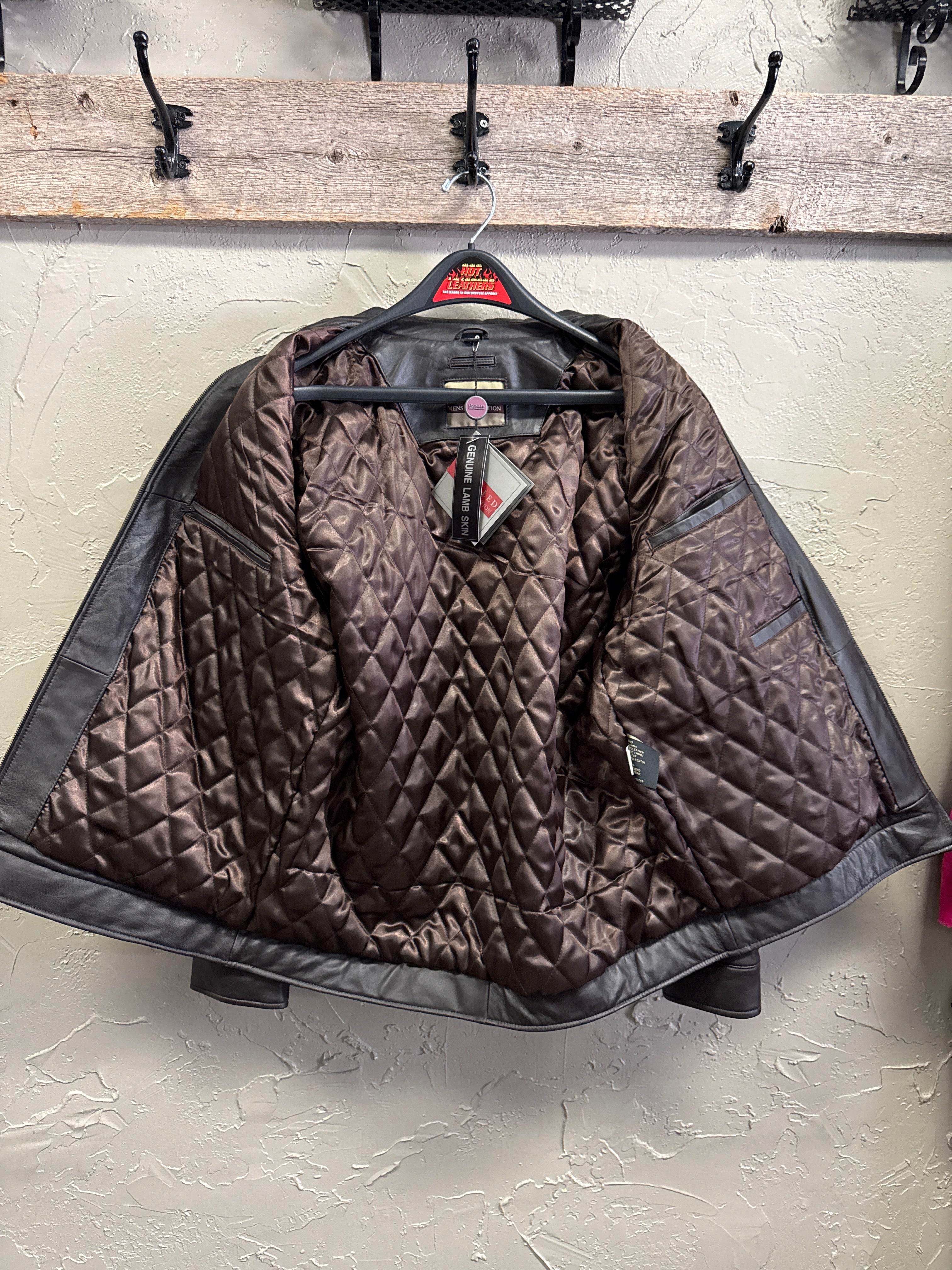 NWT EXCELLED LEATHER JACKET