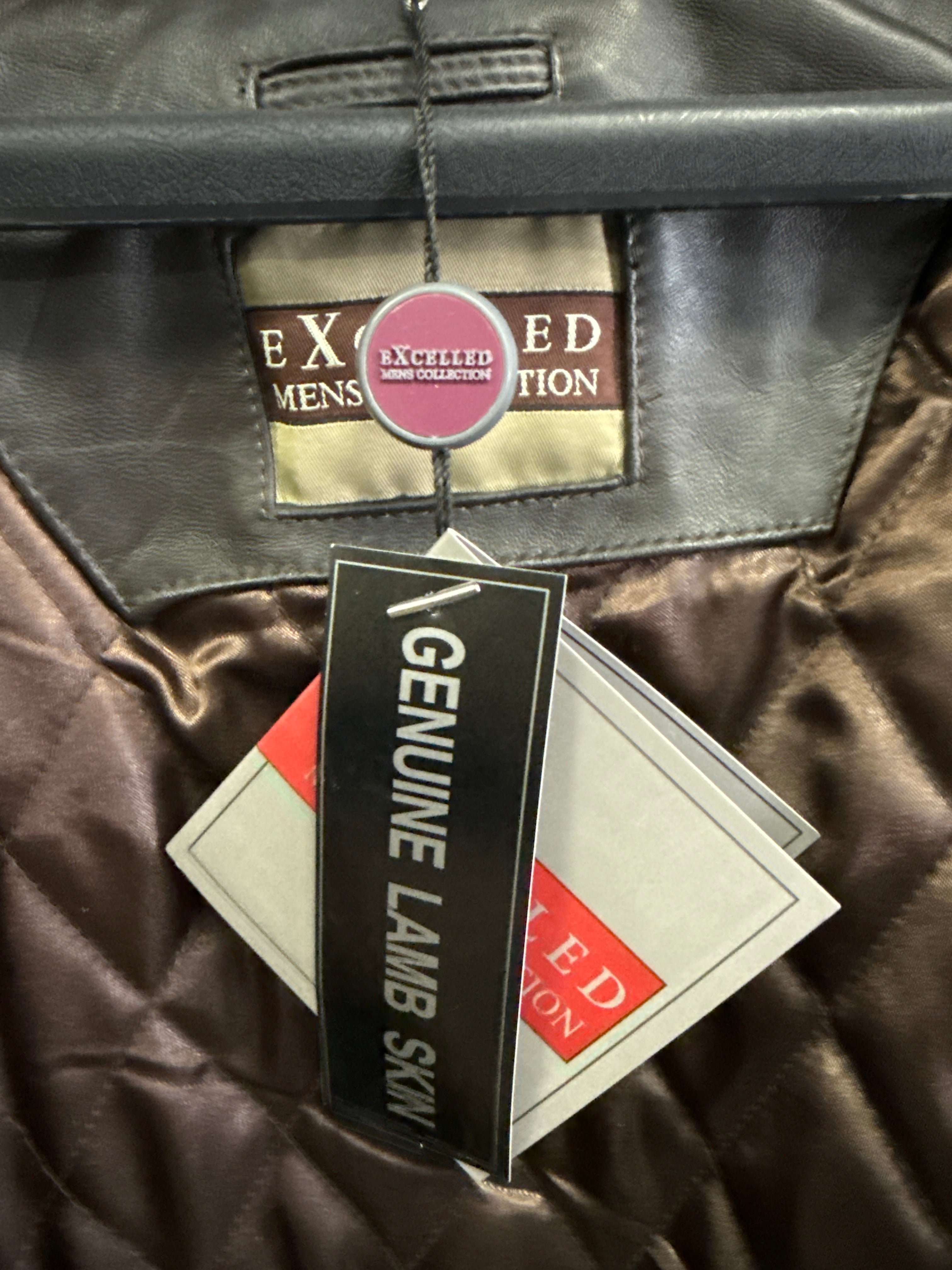NWT EXCELLED LEATHER JACKET