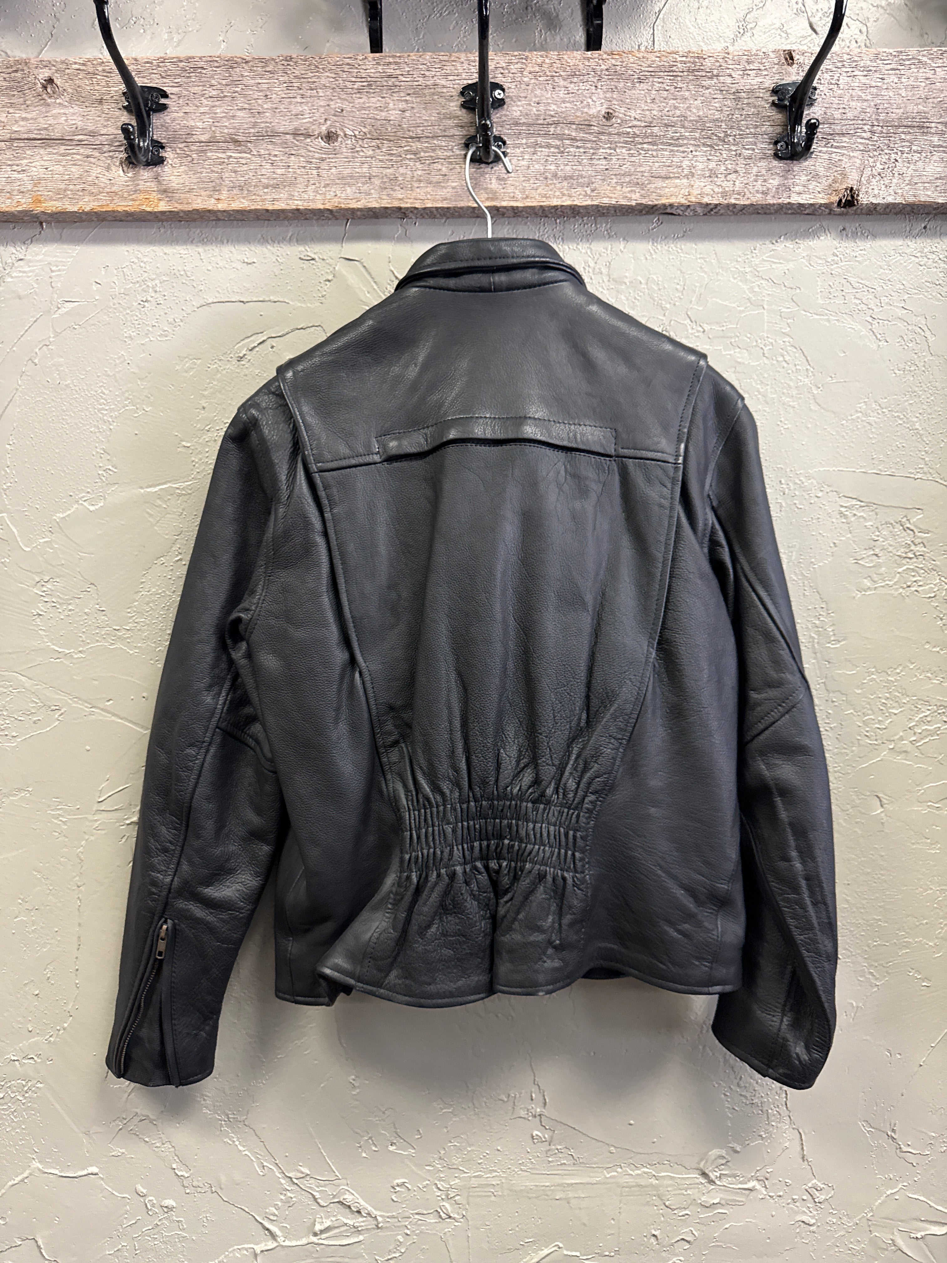 NWOT UNIK LEATHER JACKET