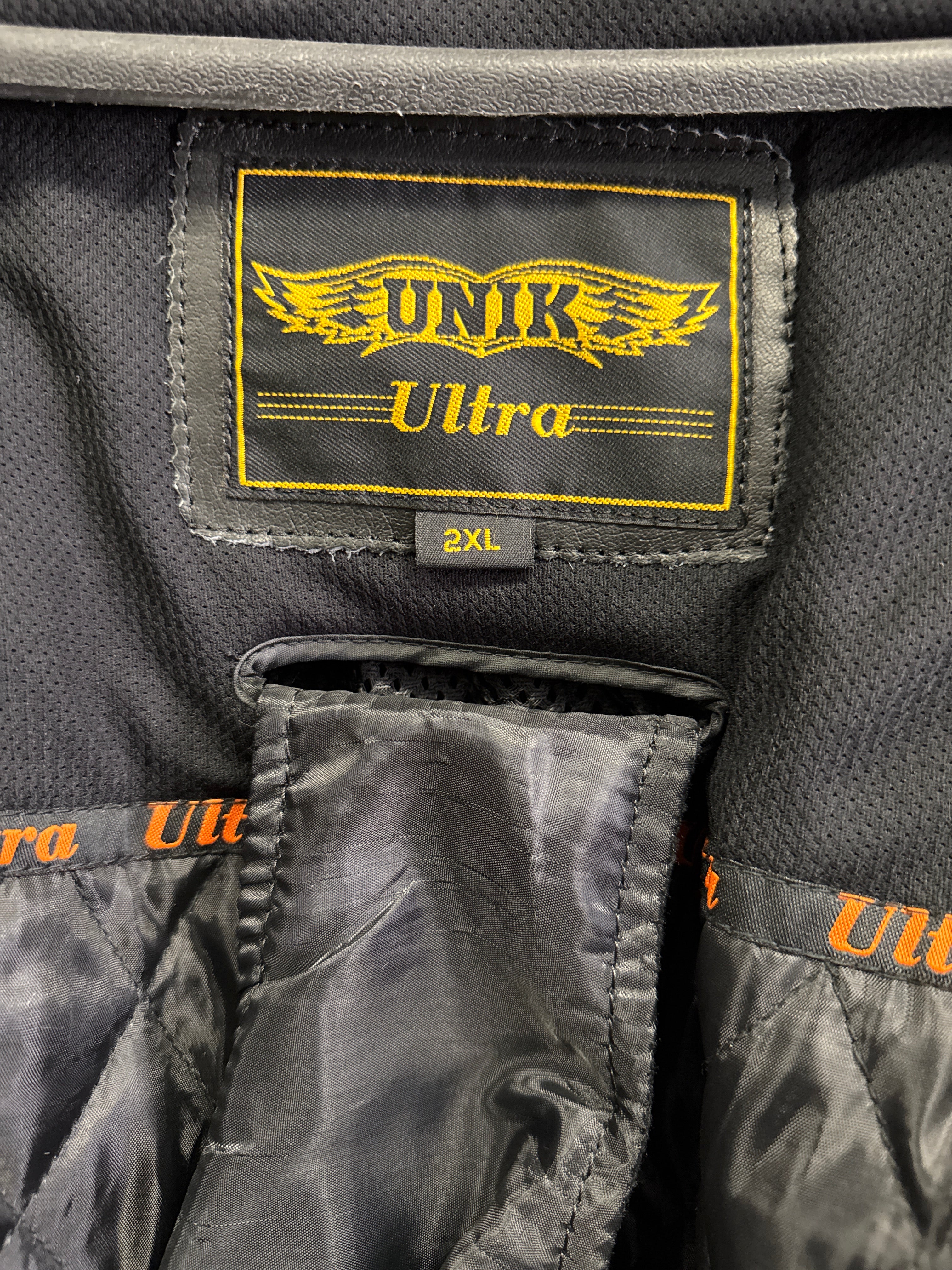 NWOT UNIK LEATHER JACKET