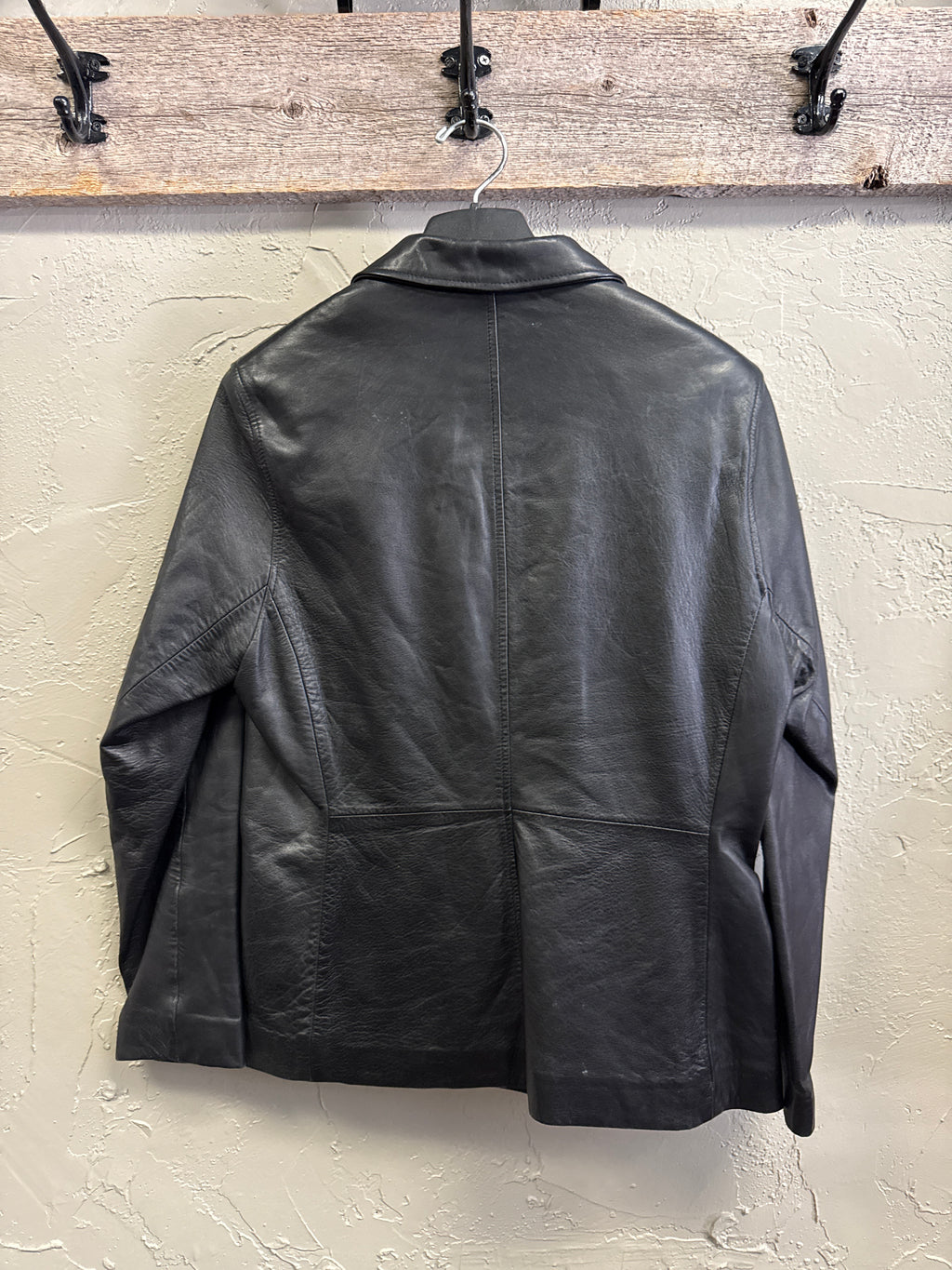 PELLE STUDIO LEATHER BLAZER