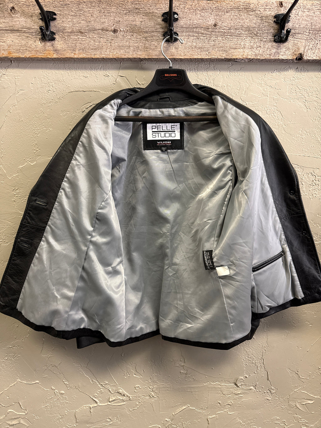 PELLE STUDIO LEATHER BLAZER