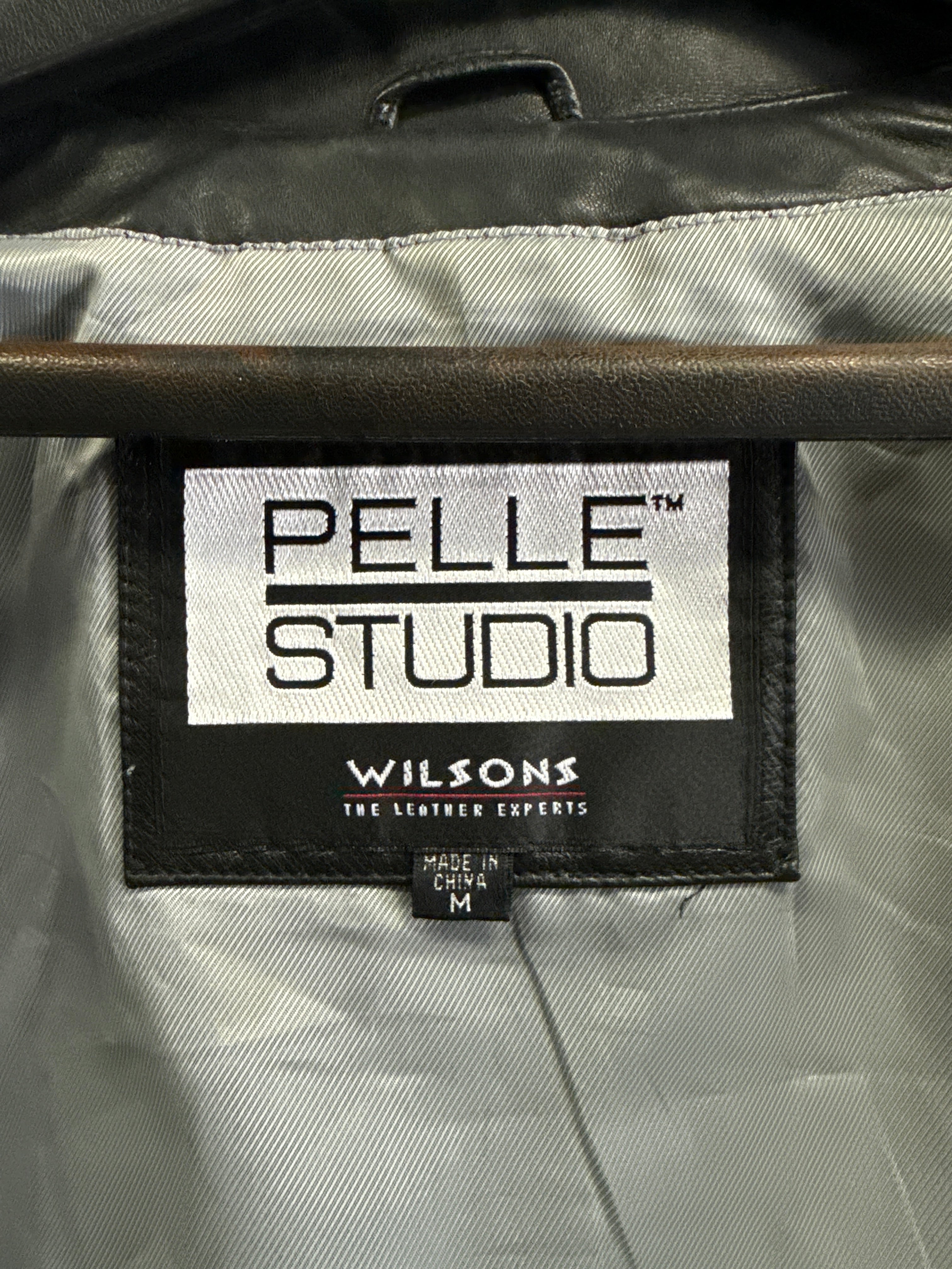 PELLE STUDIO LEATHER BLAZER