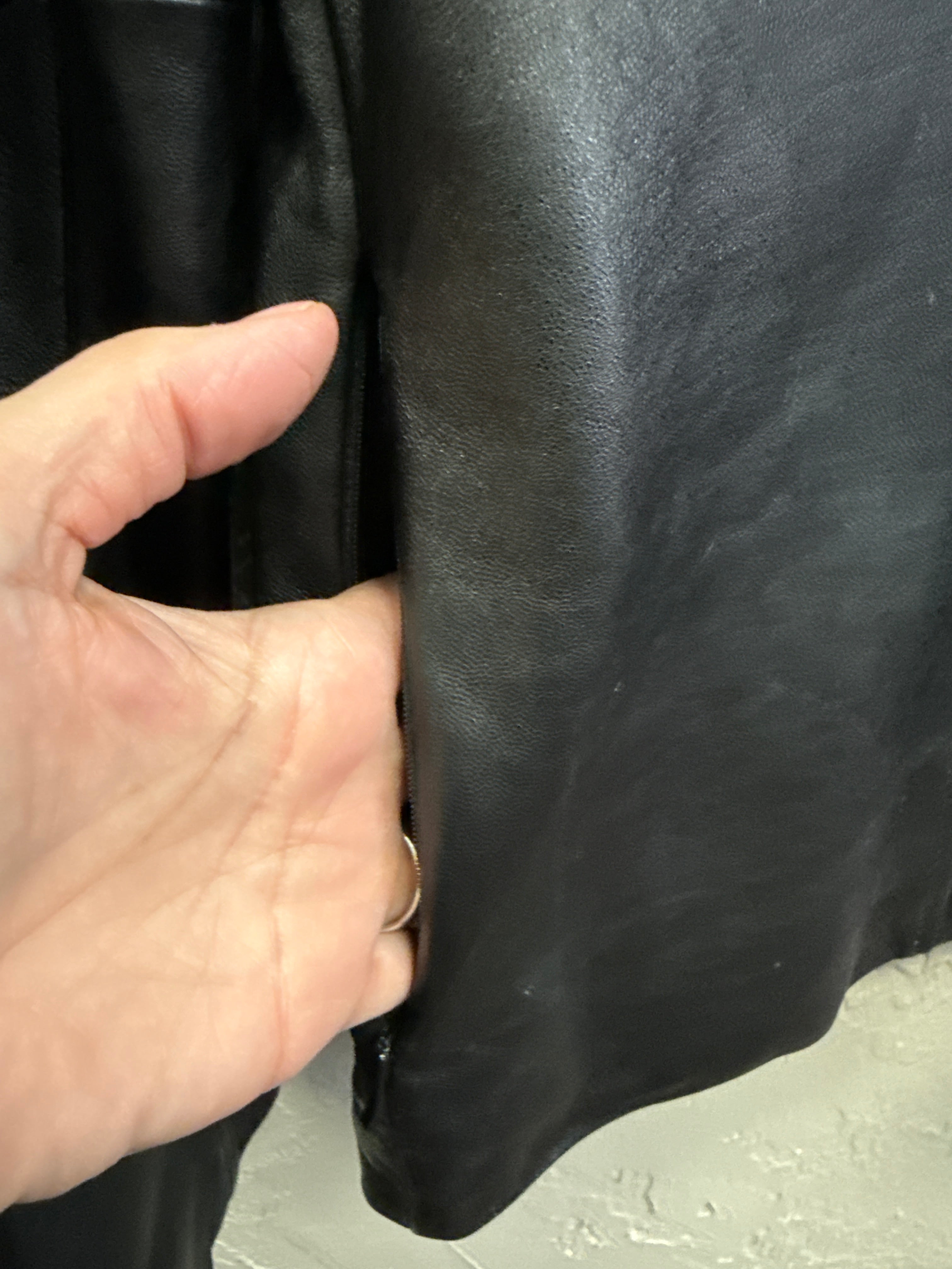 REACTION by KC LEATHER JACKET