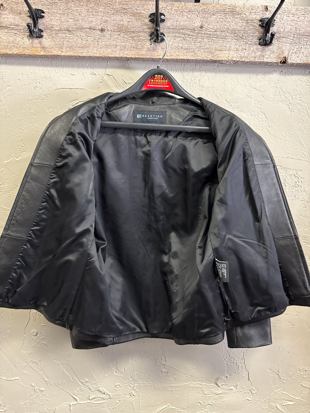 REACTION by KC LEATHER JACKET