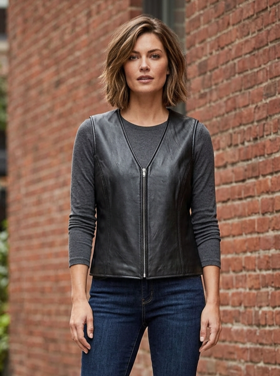 VTG CROFT & BARROW LAMB VEST