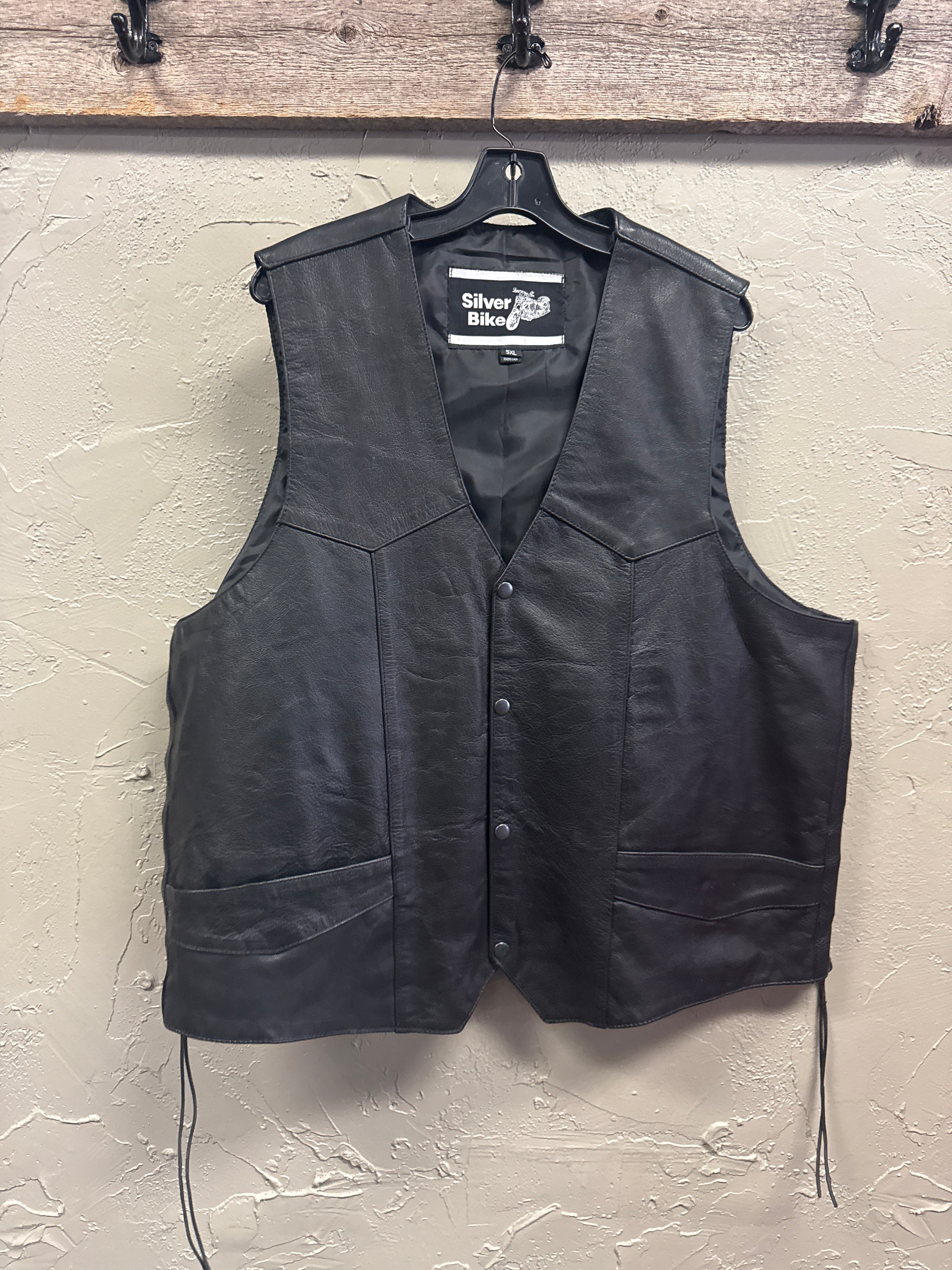 NWT SILVER BIKE SIDE LACE VEST (org$80)