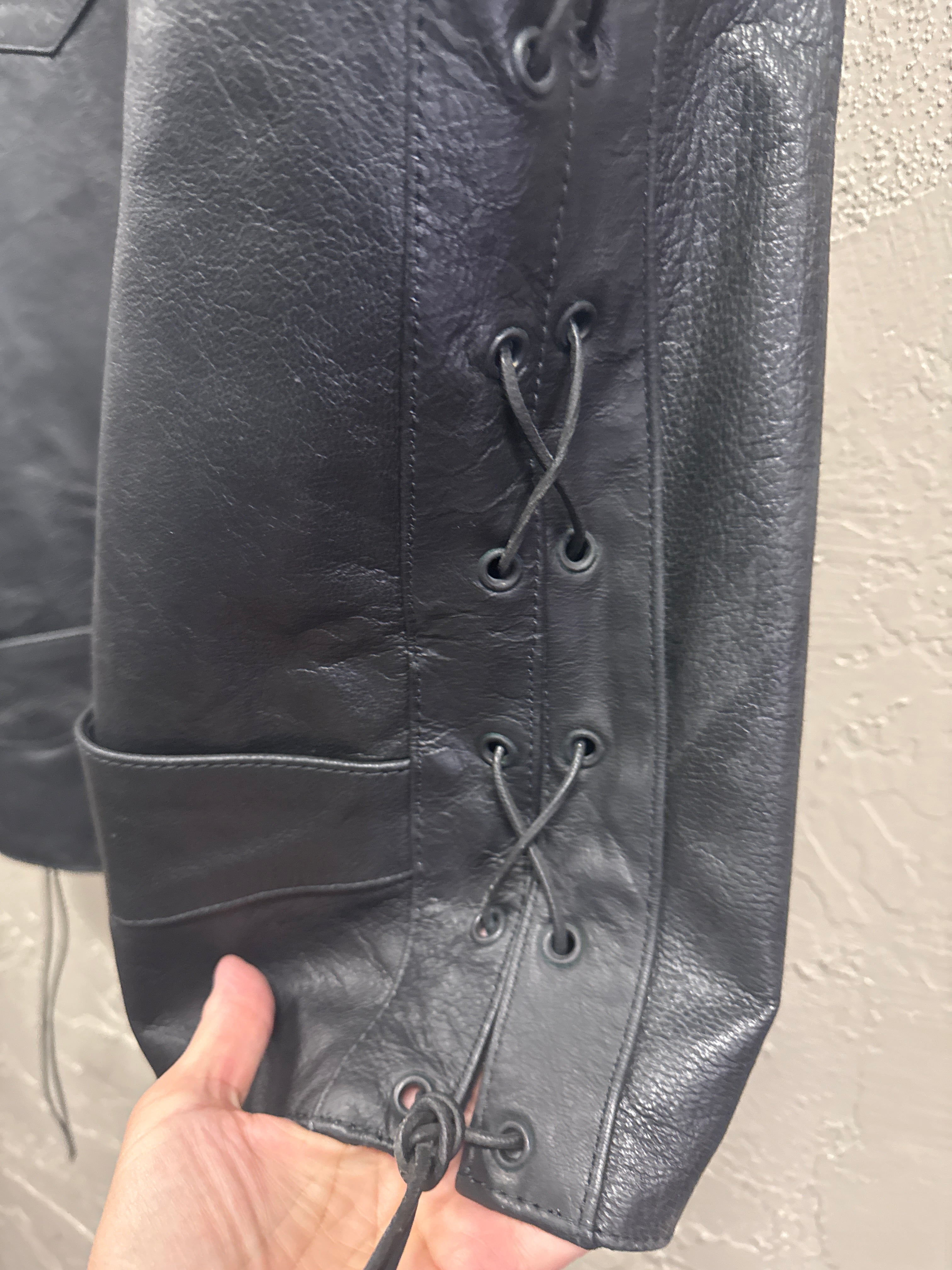 NWT SILVER BIKE SIDE LACE VEST (org$80)