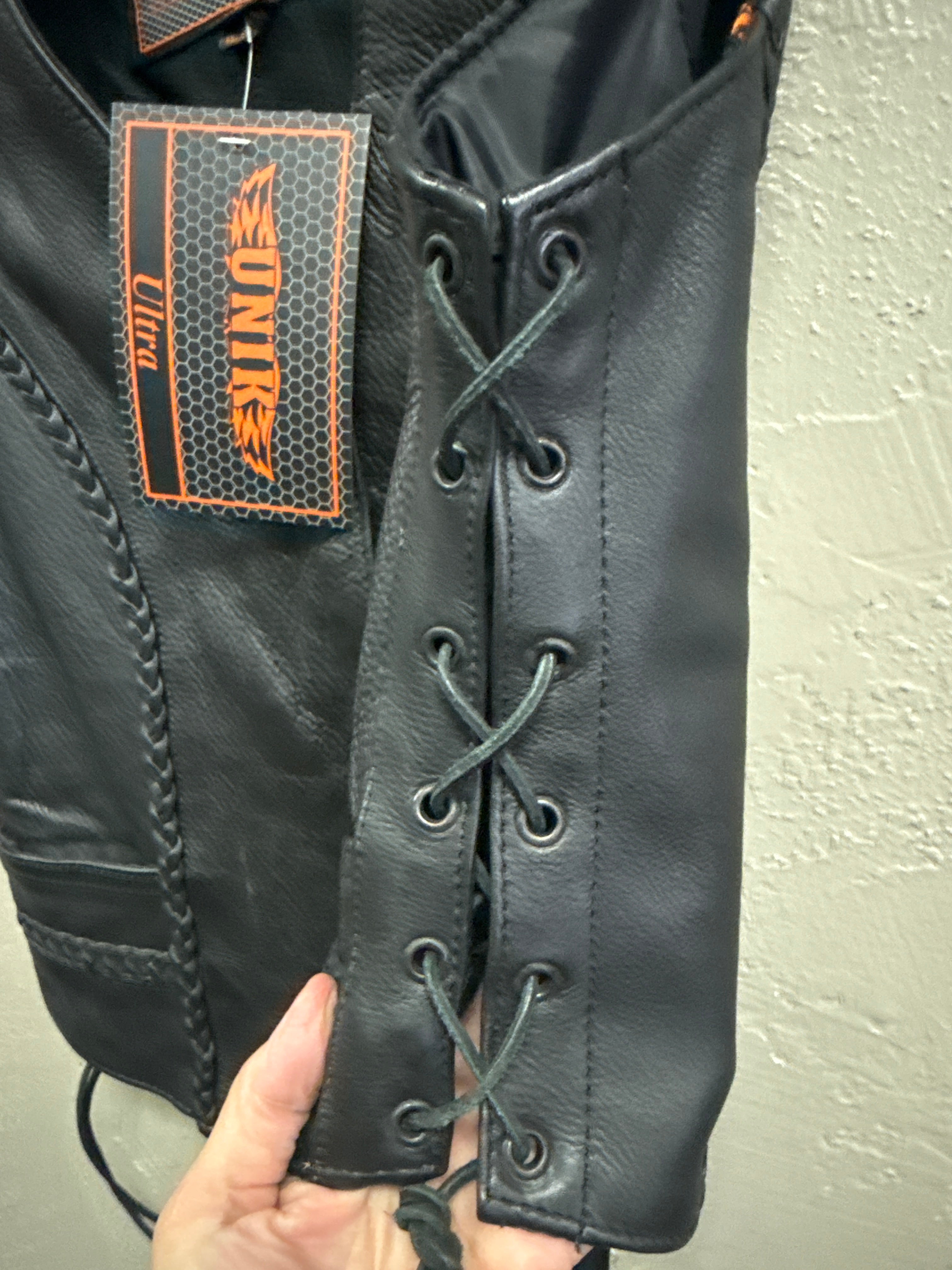 NWT UNIK WOMENS BRAIDED VEST (org$125)