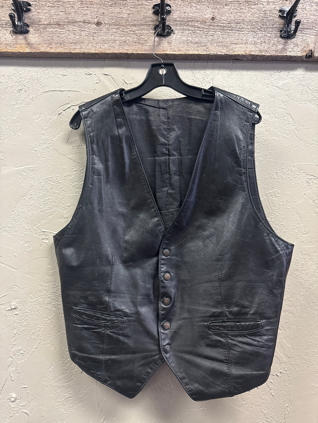 VTG ROBERTO TOFANI LEATHER VEST