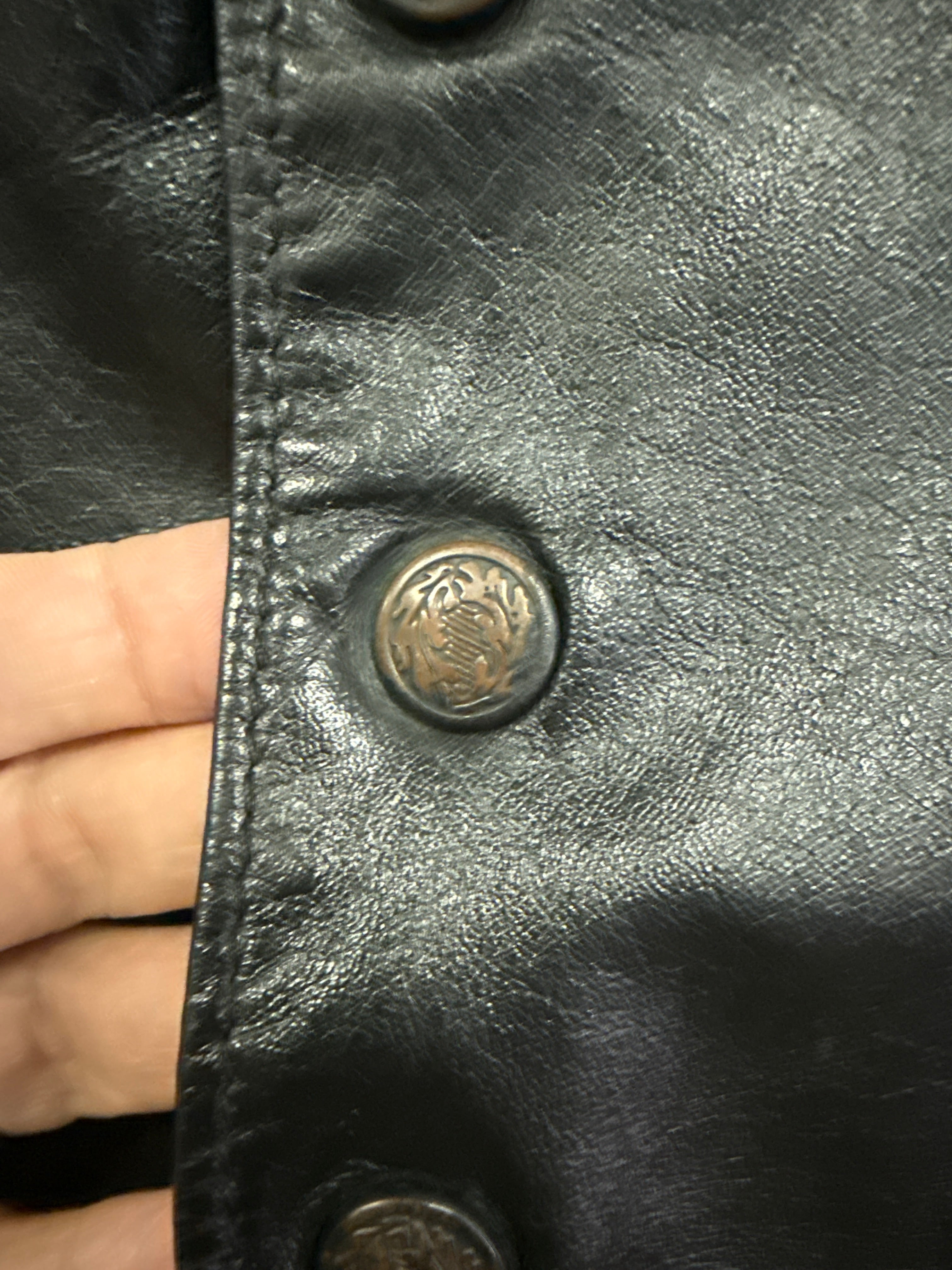 VTG ROBERTO TOFANI LEATHER VEST
