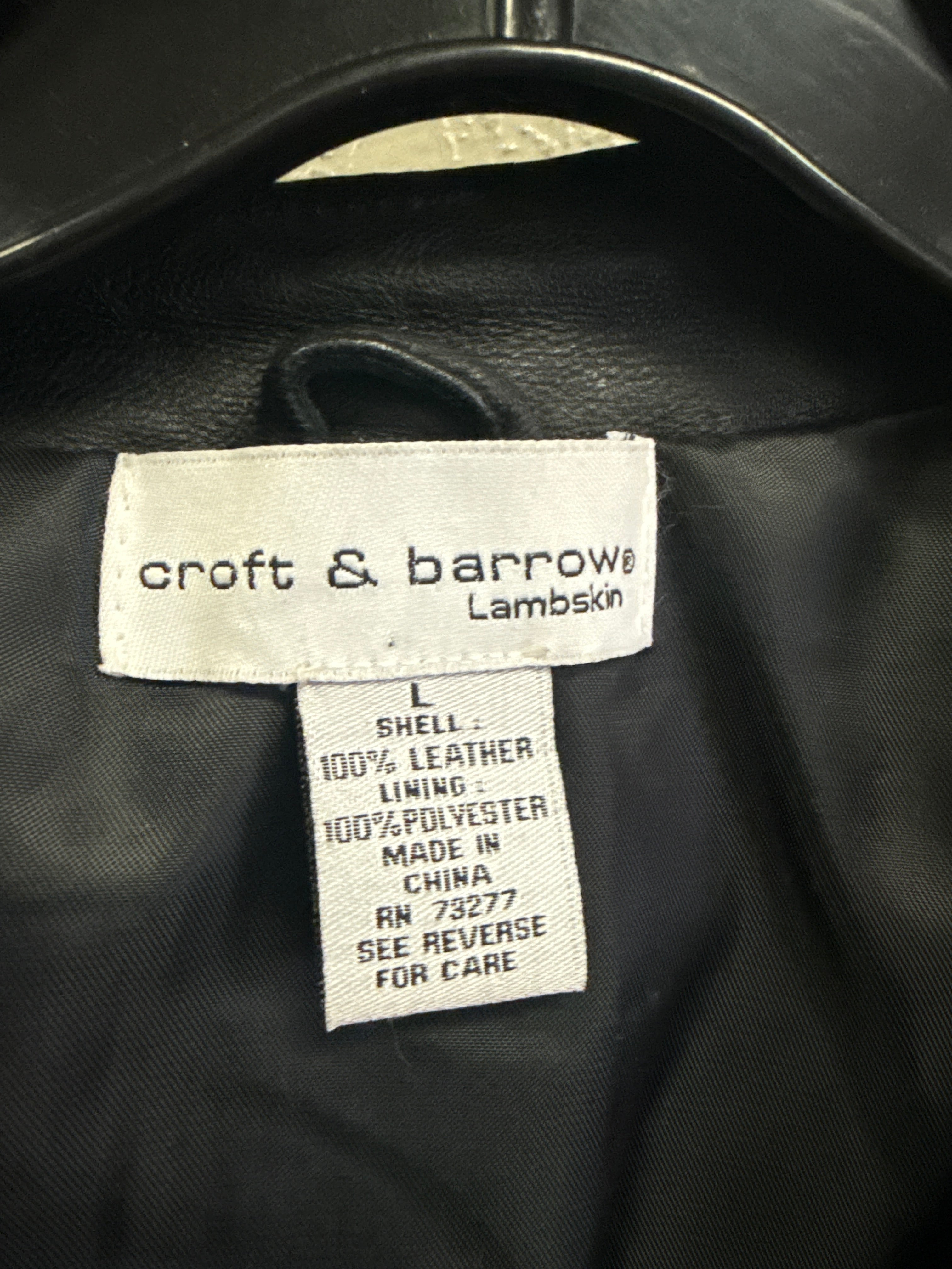 VTG CROFT & BARROW LAMB VEST