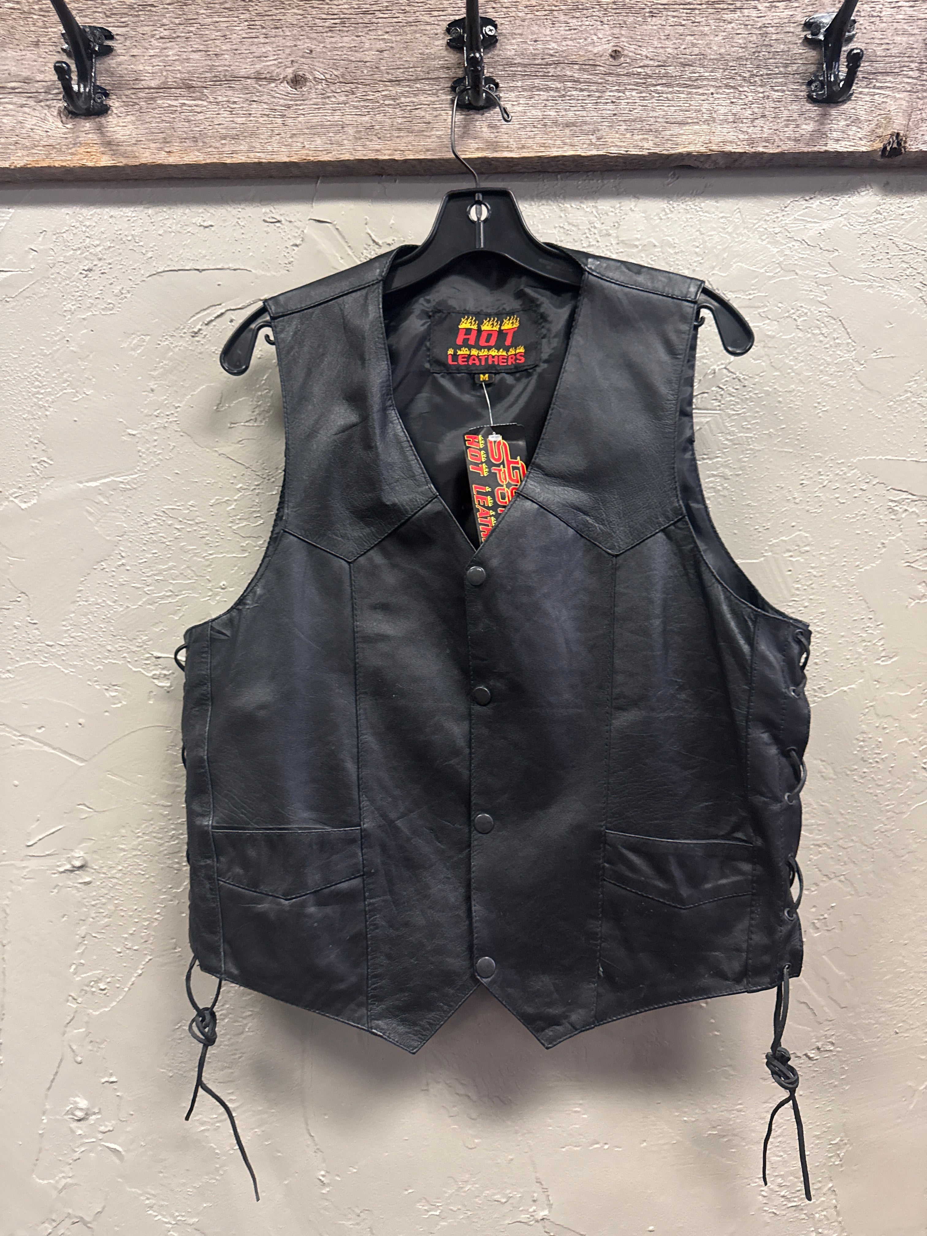 NWT HOT LEATHERS VEST (org$80)