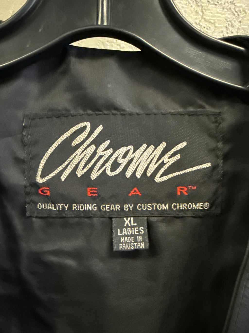 NWT CHROME GEAR LEATHER VEST