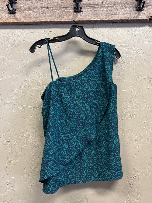 Banana Republic One Shoulder Blouse (org$80)