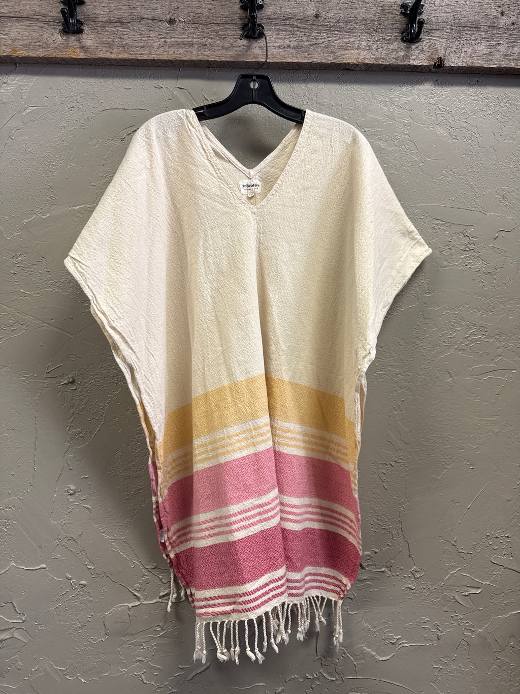 TRIBE ALIVE SUNBURST PONCHO (org$118)