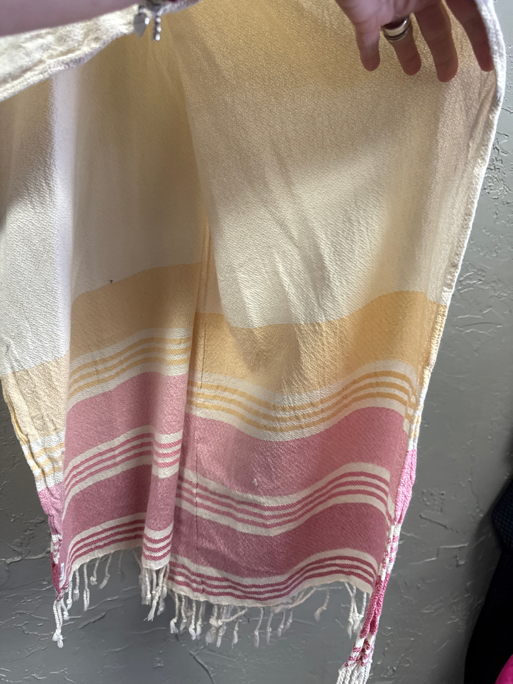 TRIBE ALIVE SUNBURST PONCHO (org$118)