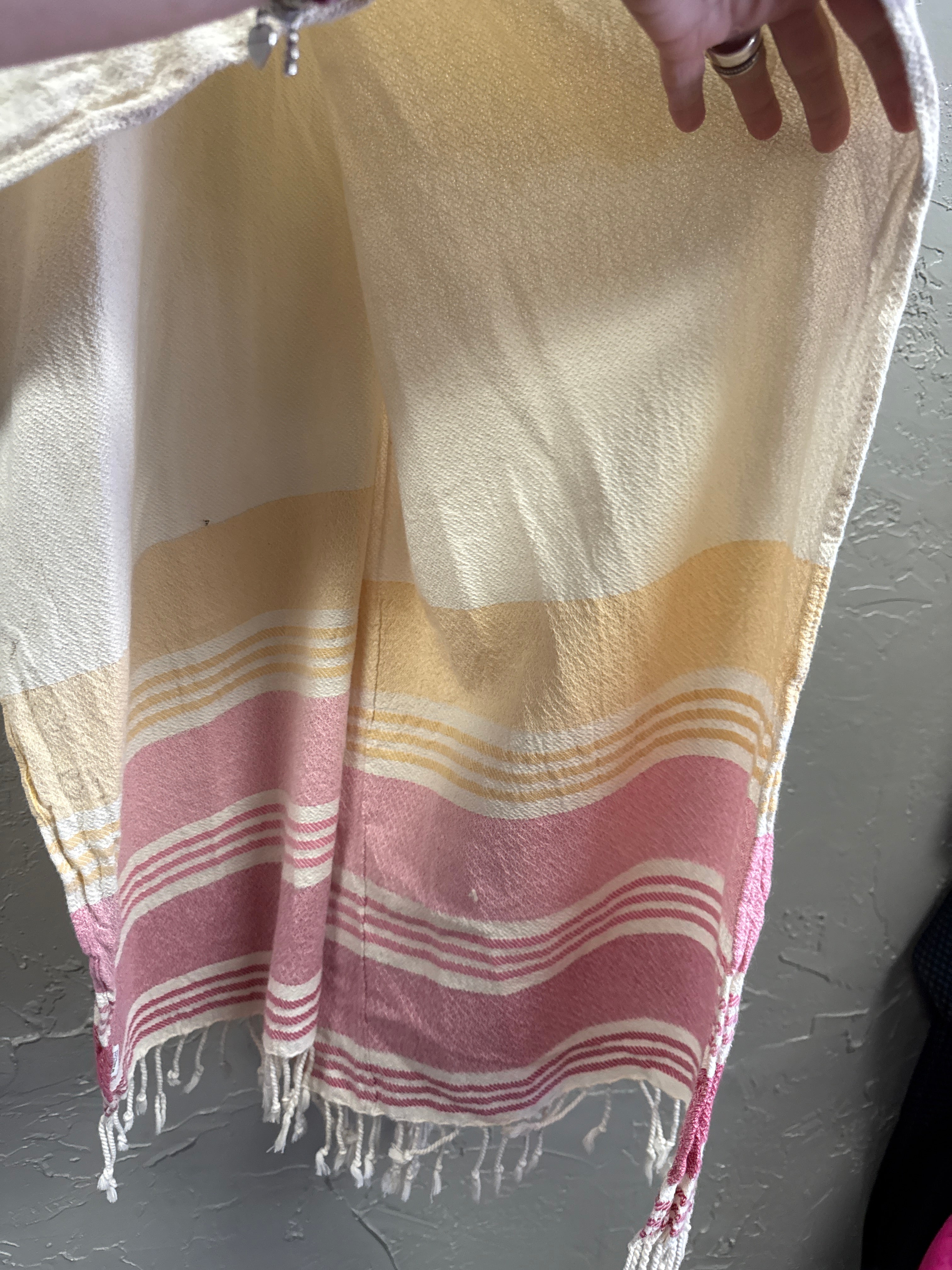 TRIBE ALIVE SUNBURST PONCHO (org$118)