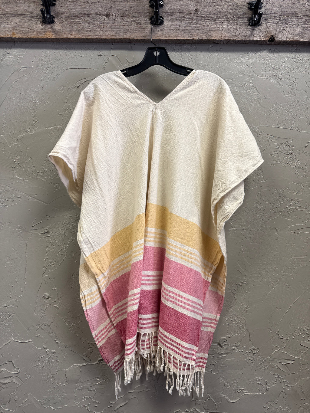TRIBE ALIVE SUNBURST PONCHO (org$118)