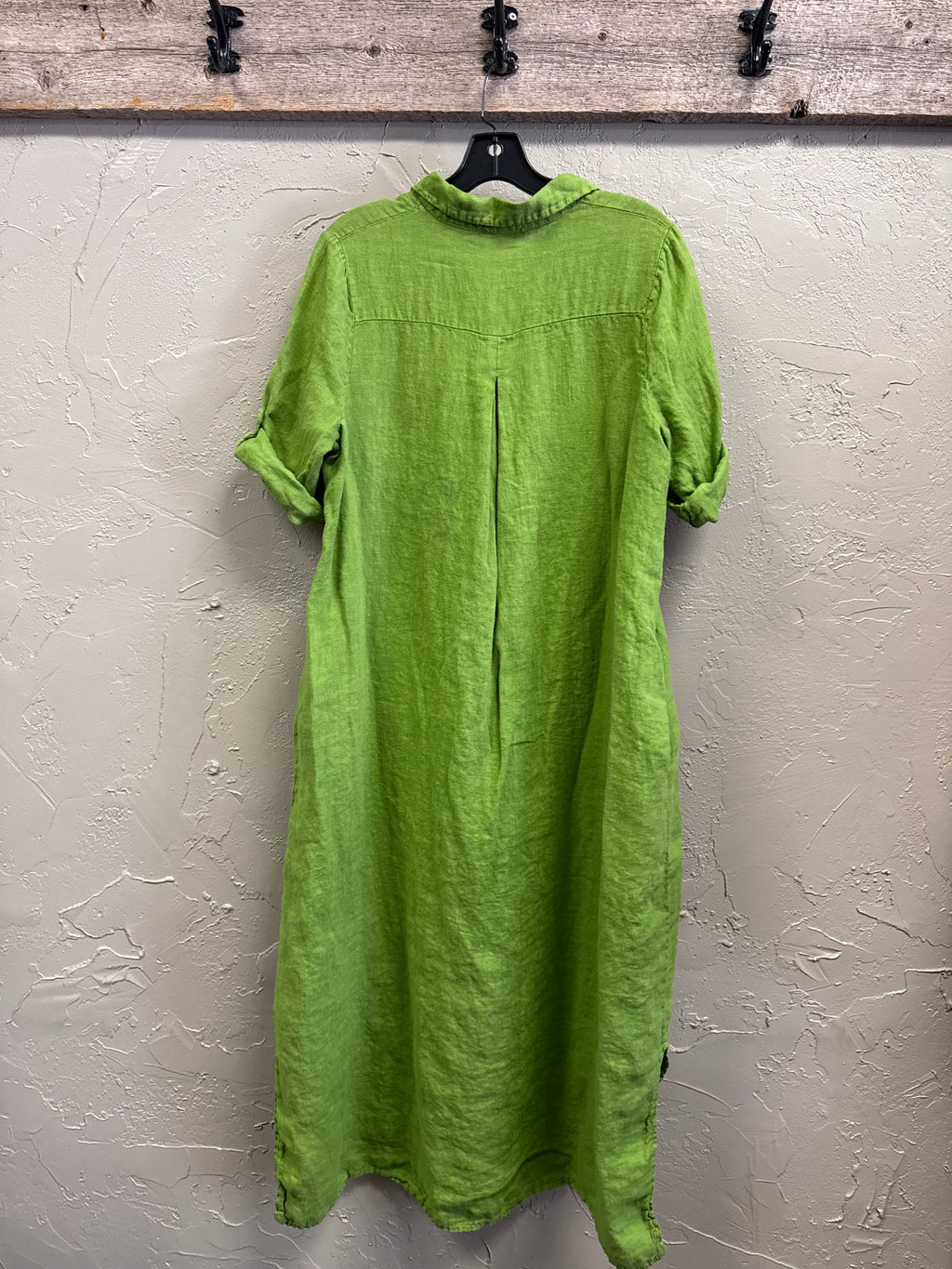 Cut Loose Linen Shirt Dress (org$128)
