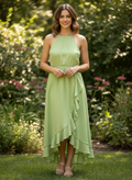 Lulus Ruffled Maxi Dress