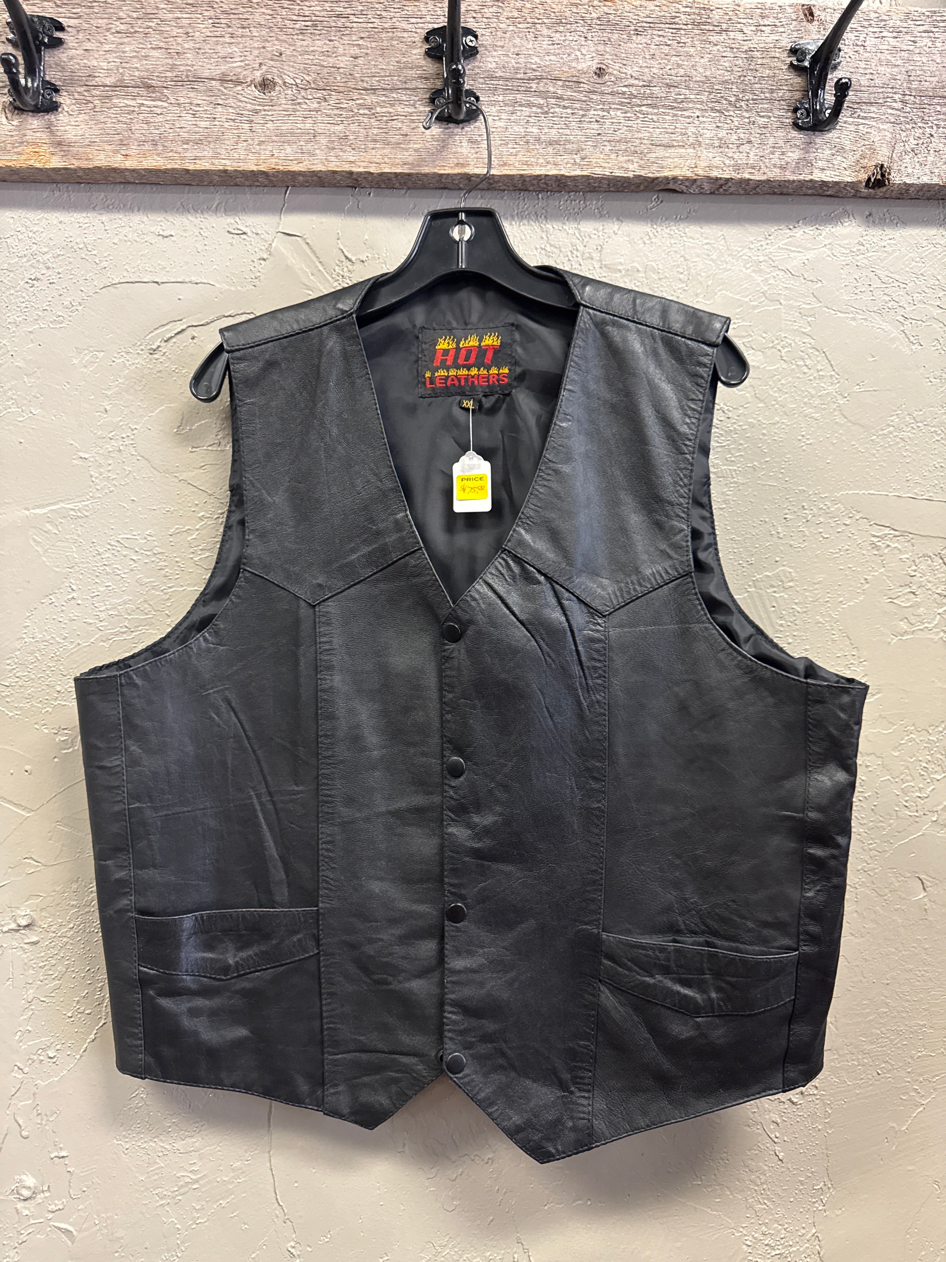 NWT HOT LEATHERS VEST (org$75)