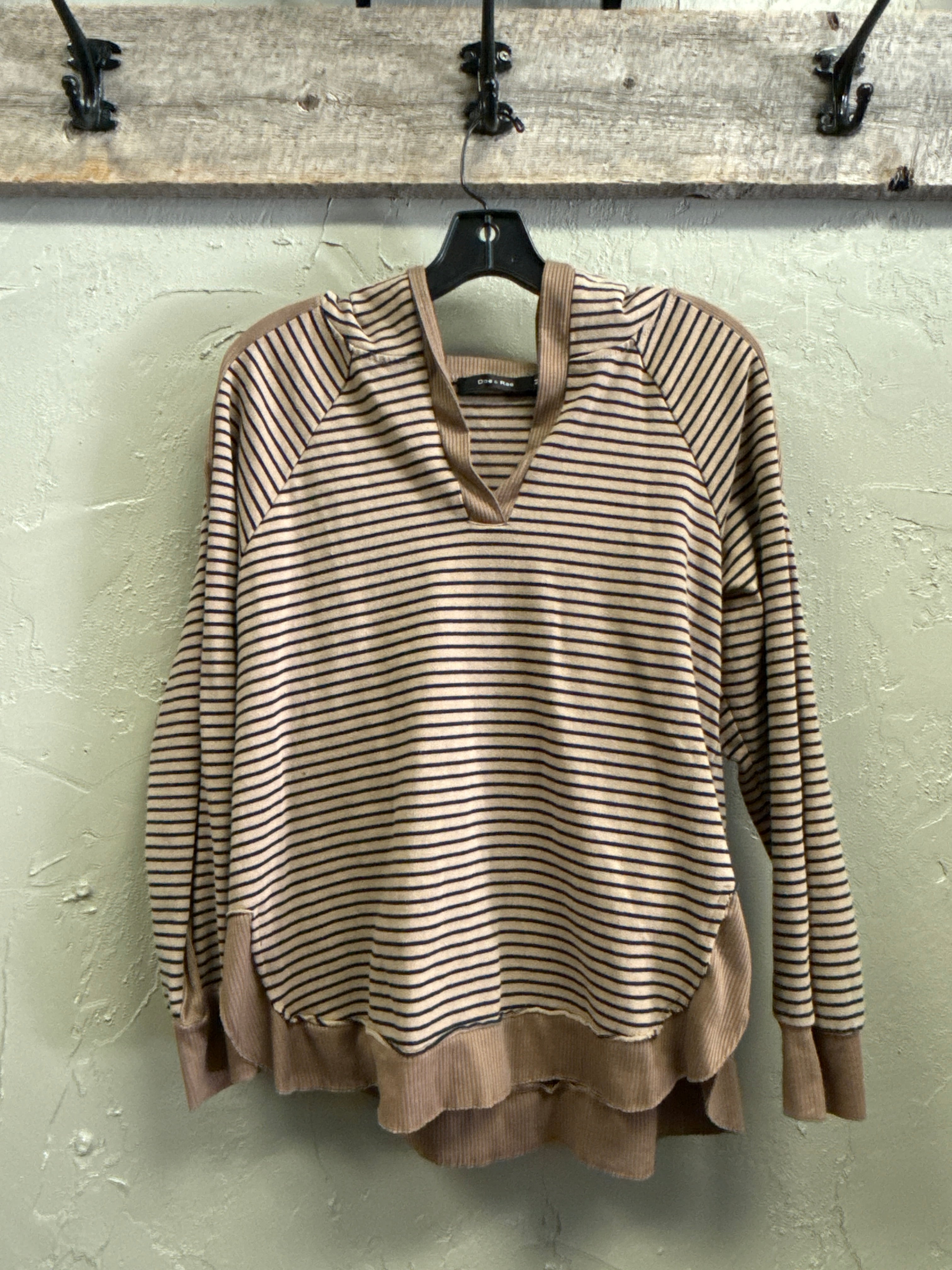 DOE & RAE STRIPED PULLOVER
