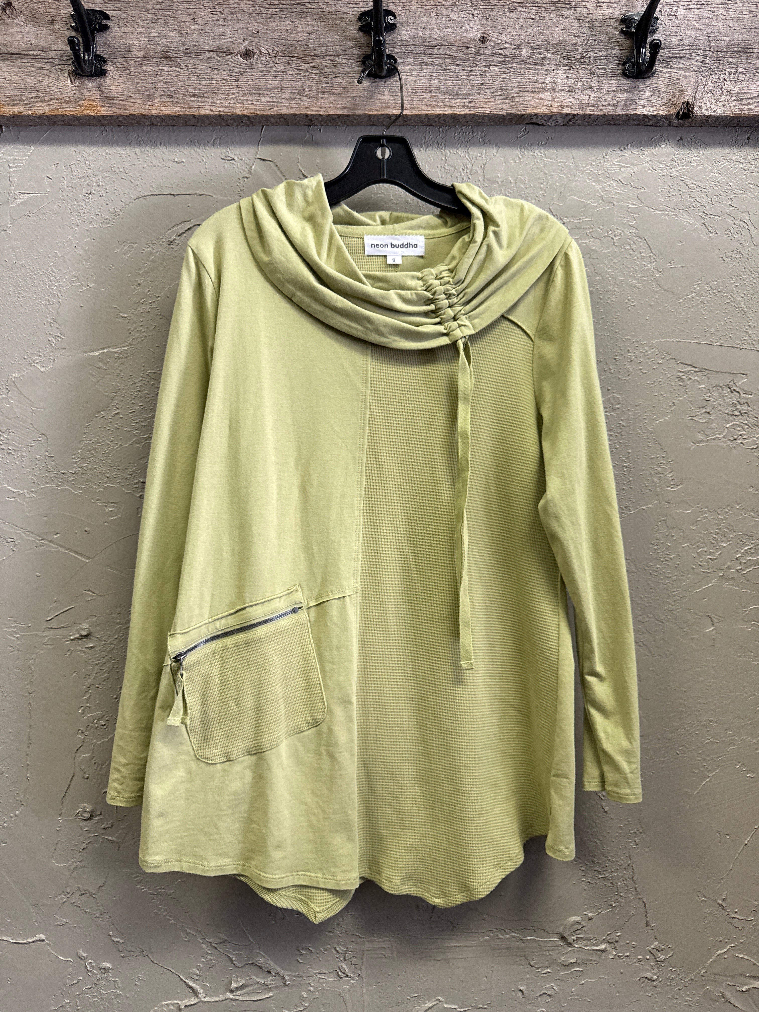 NEON BUDDHA MIXED-MEDIA TUNC (org$124)