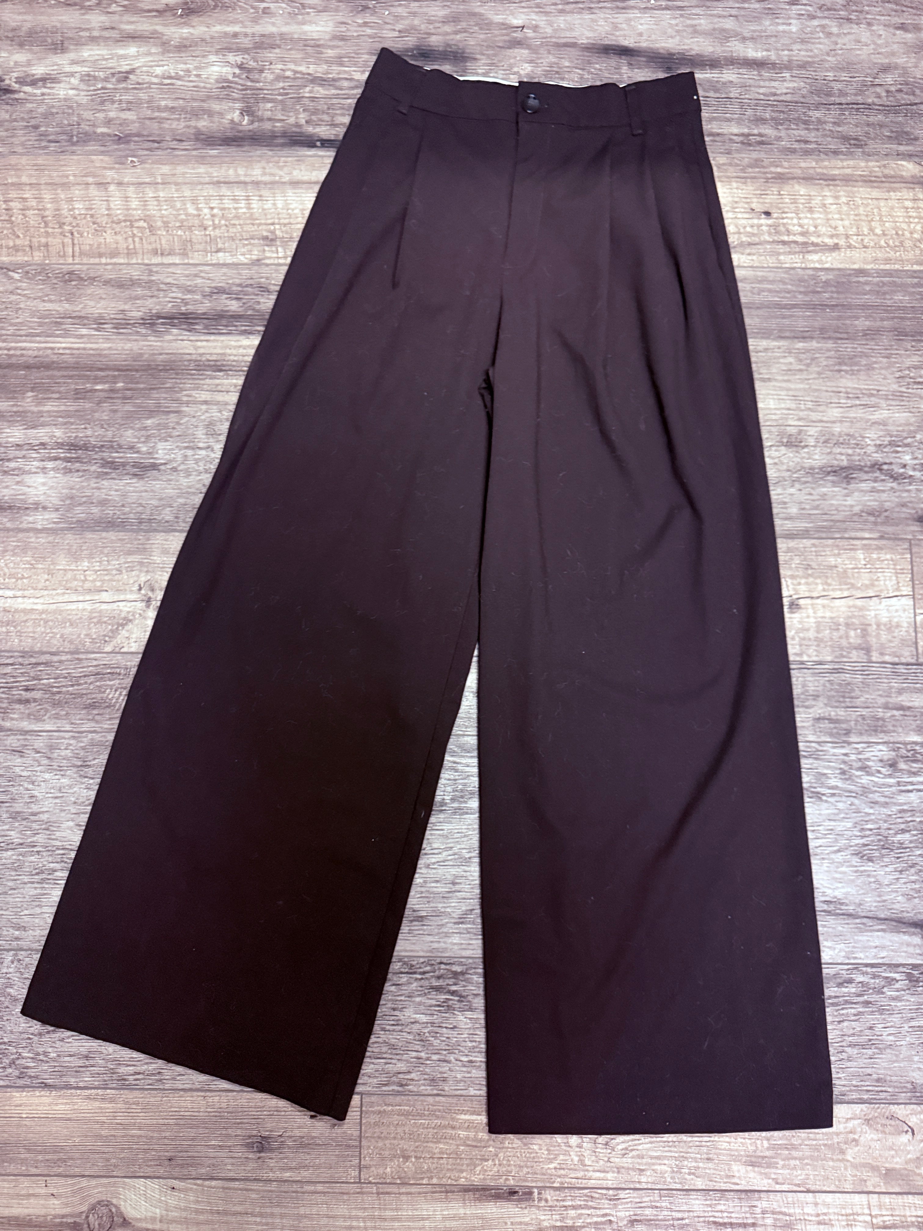ZARA PLEATED WIDE LEG PANT