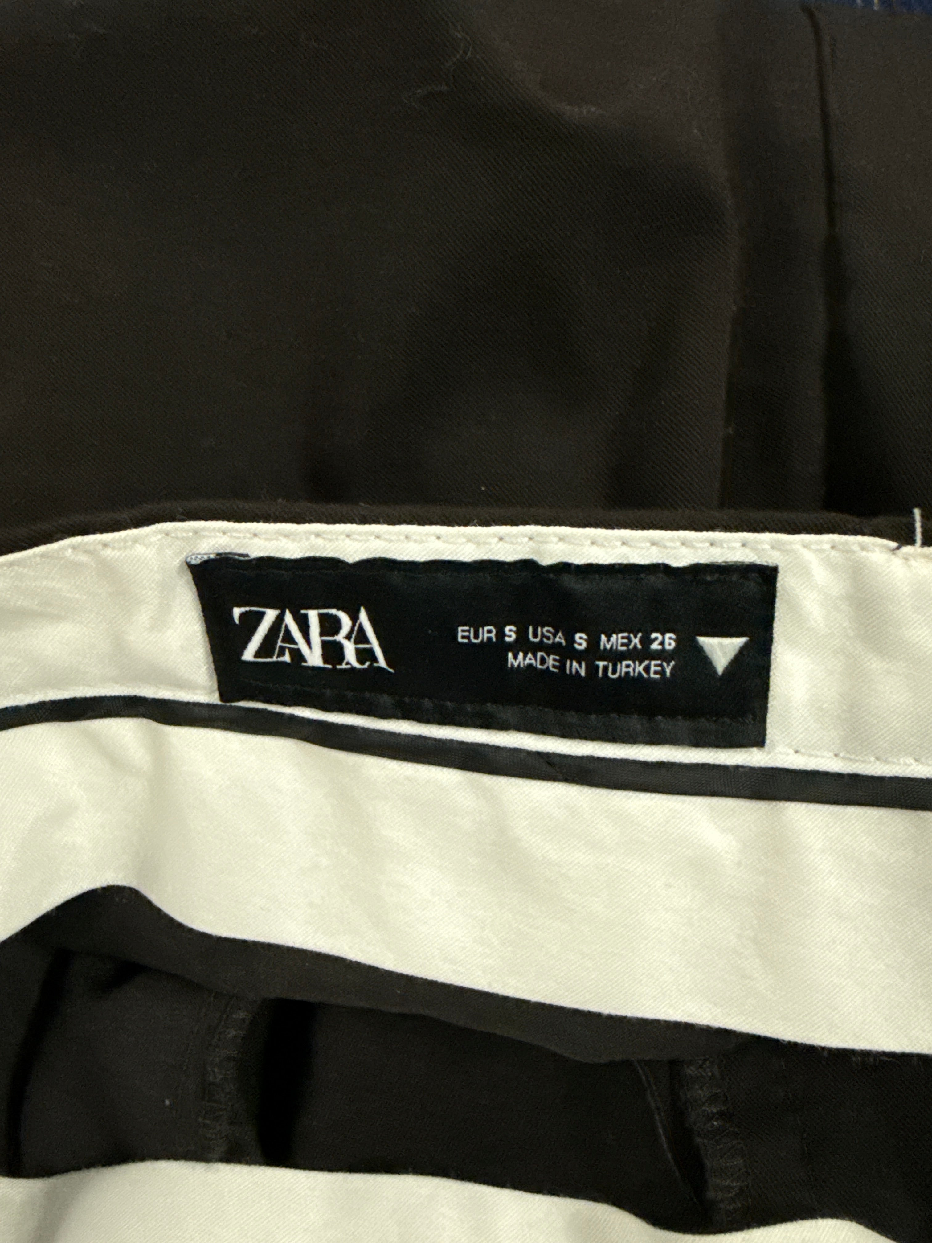 ZARA PLEATED WIDE LEG PANT