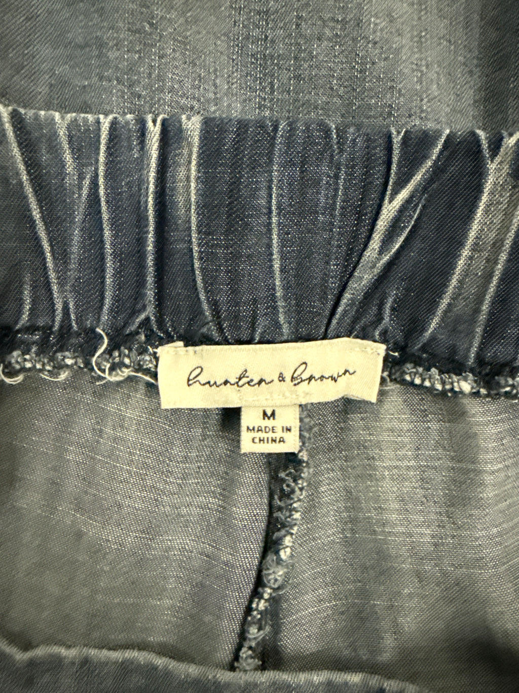 HUNTER & BROWN WIDE-LEG PANT (org$88)